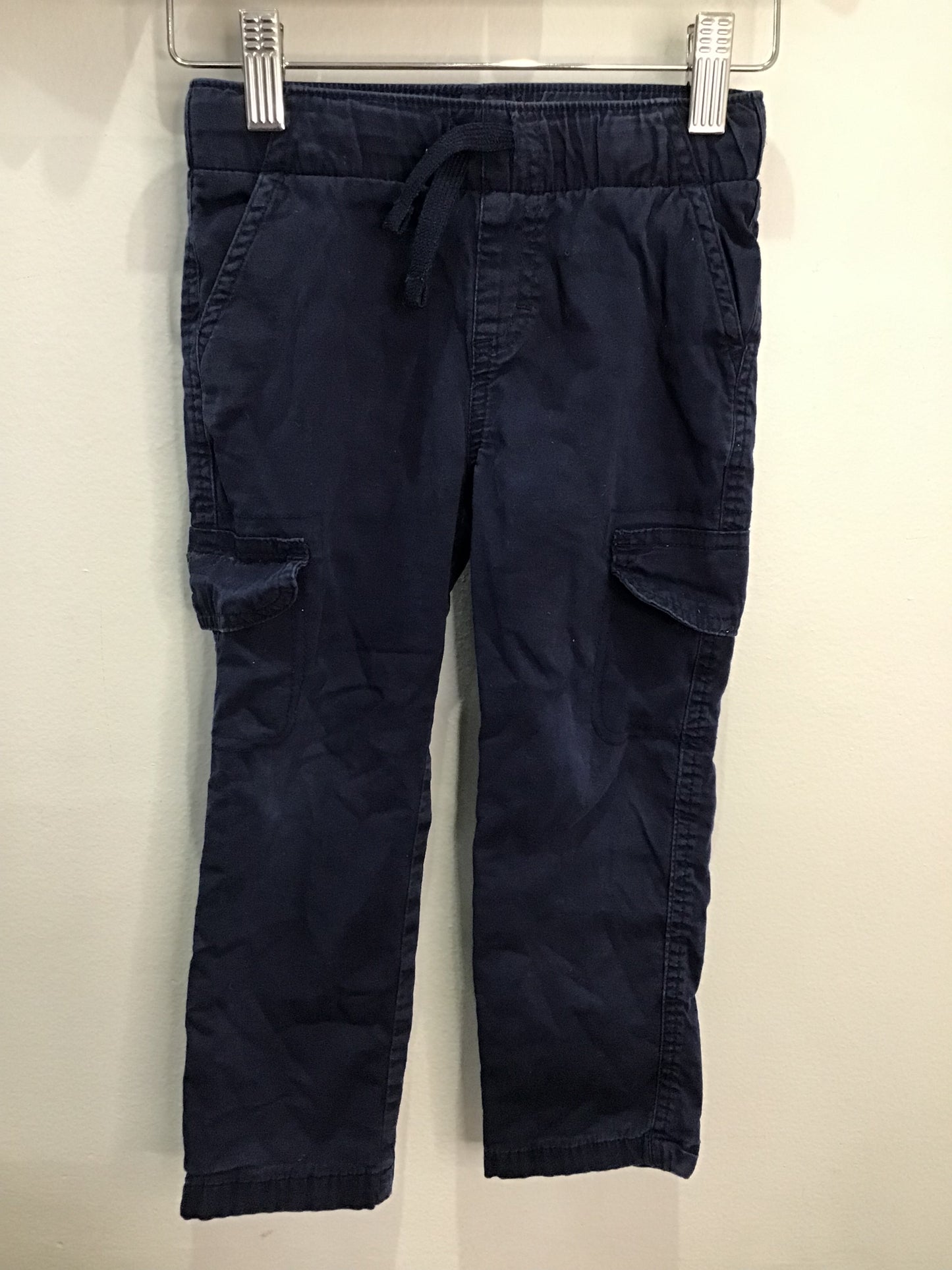 Blue drawstring chinos 3y