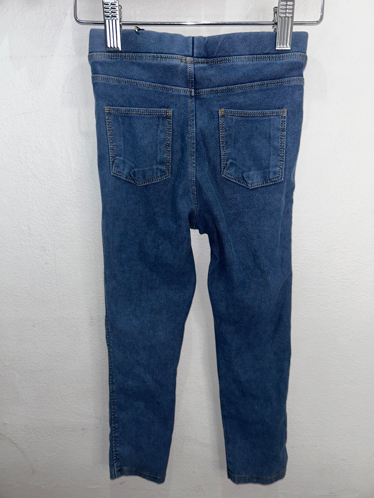 Indigo jeggings 4-5y