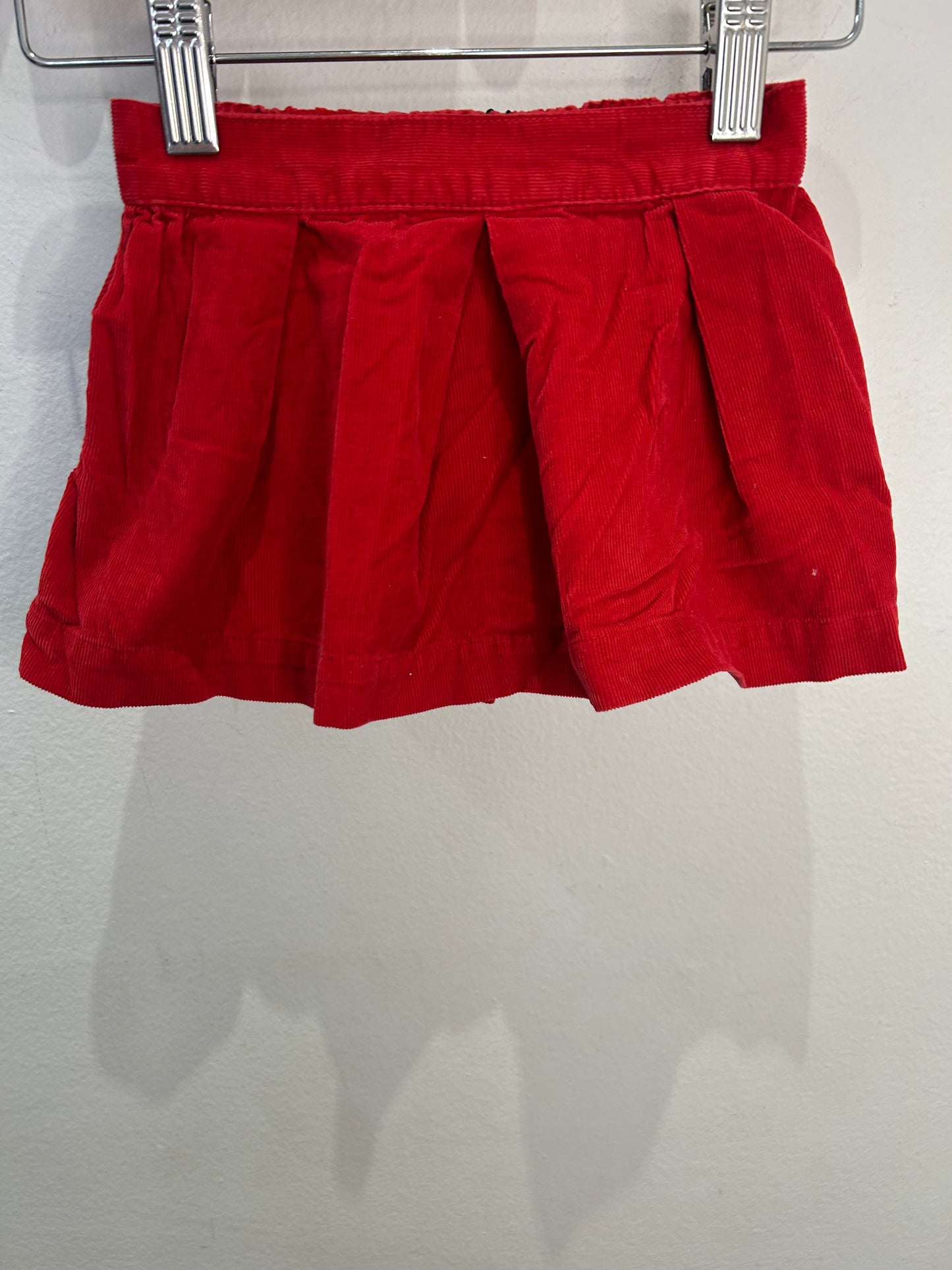 Red skirt 12-18m