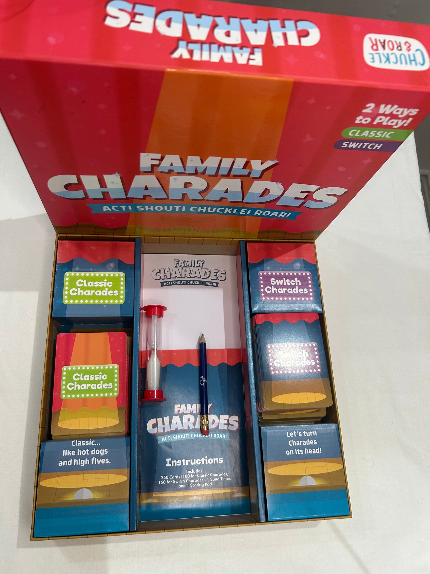 Family Charades game