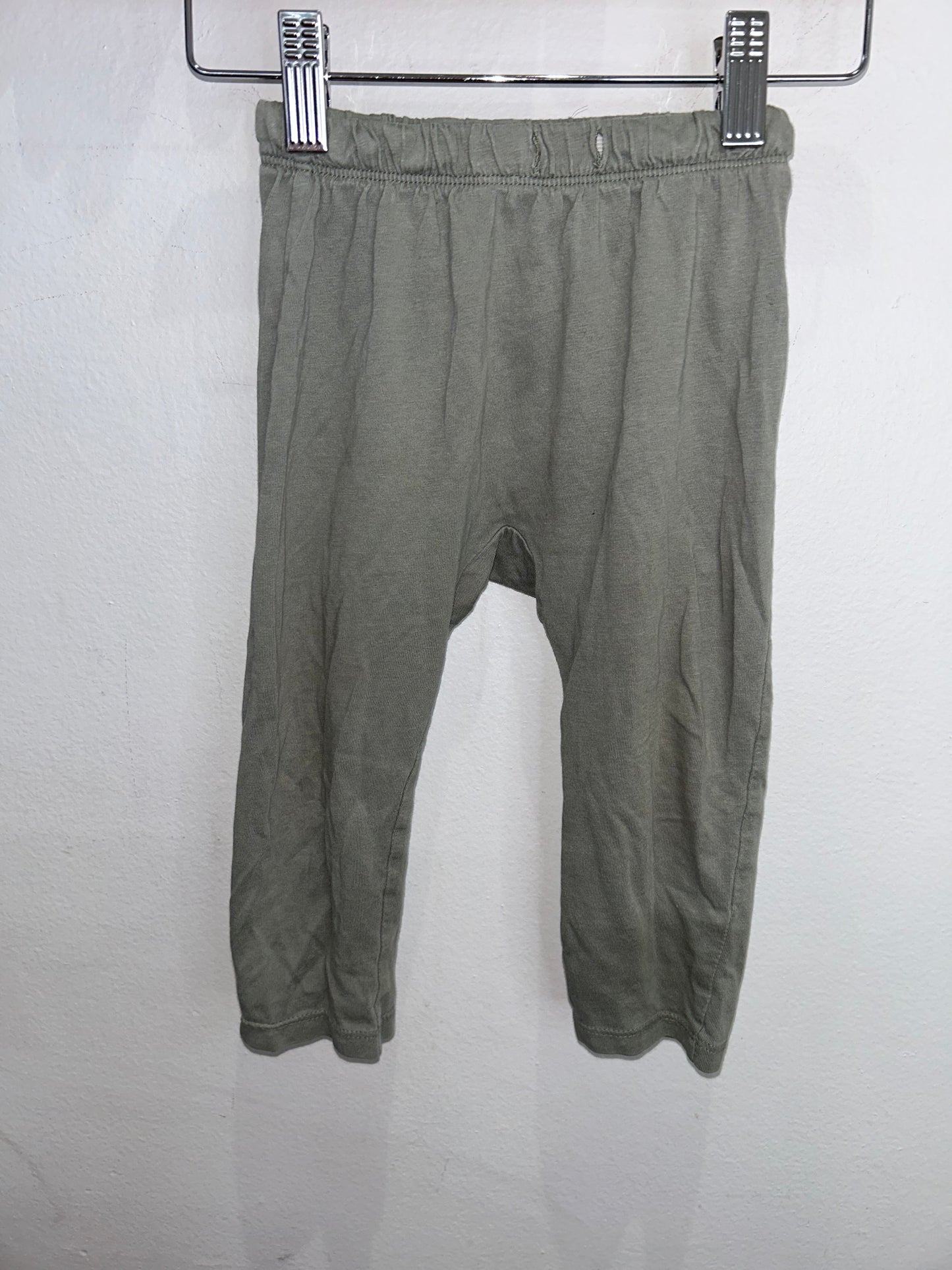 Sage cotton pants 18-24m