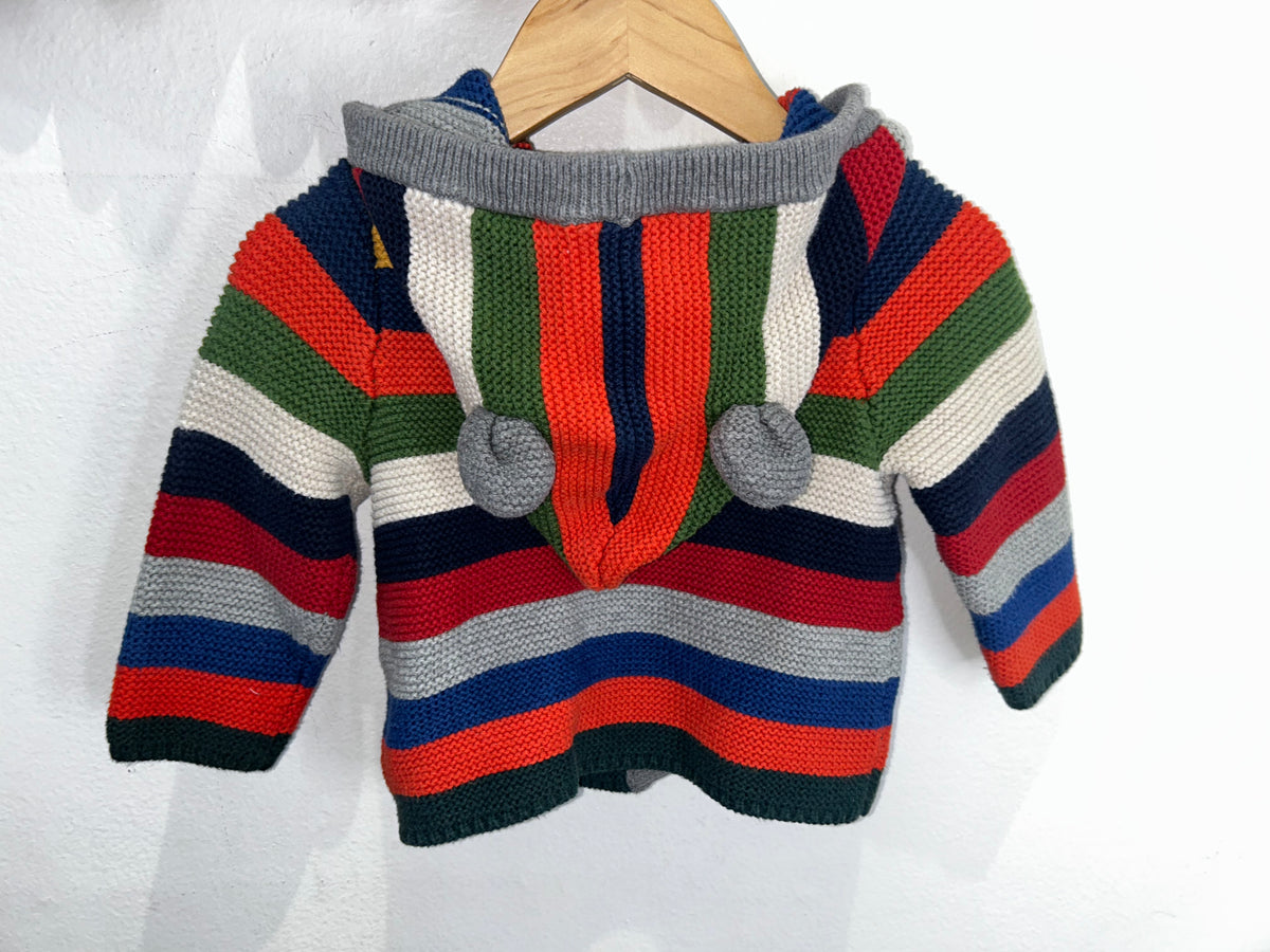 Colourful brannan sweater 6-12m