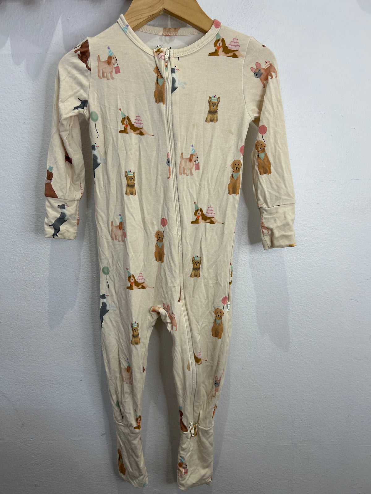 Roobear birthday dogs sleeper 12-18m