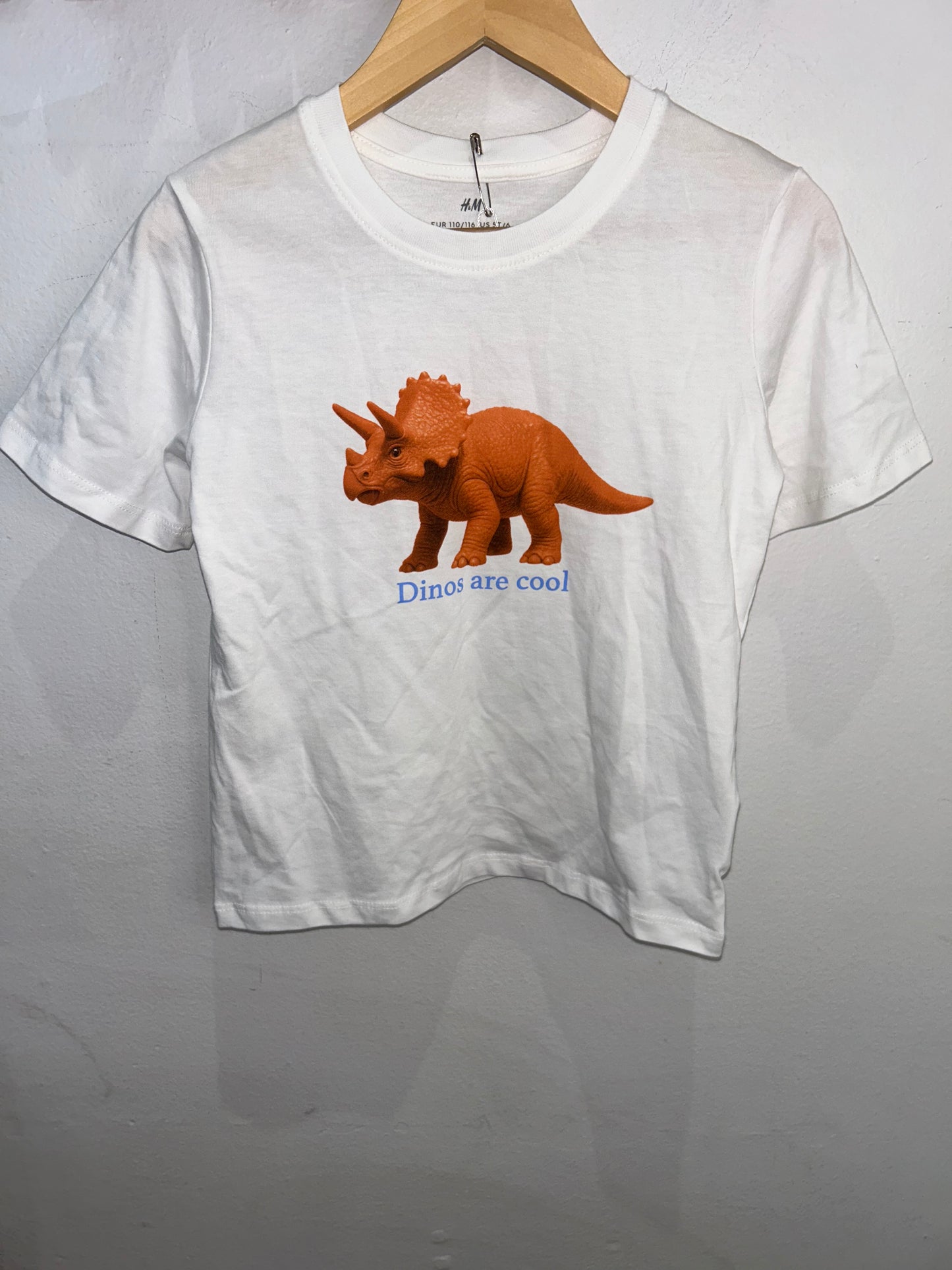 Dinos are cool tee 5-6y