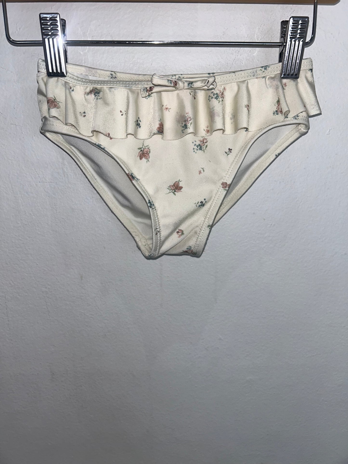 Jamie Kay cream floral swim set 5y