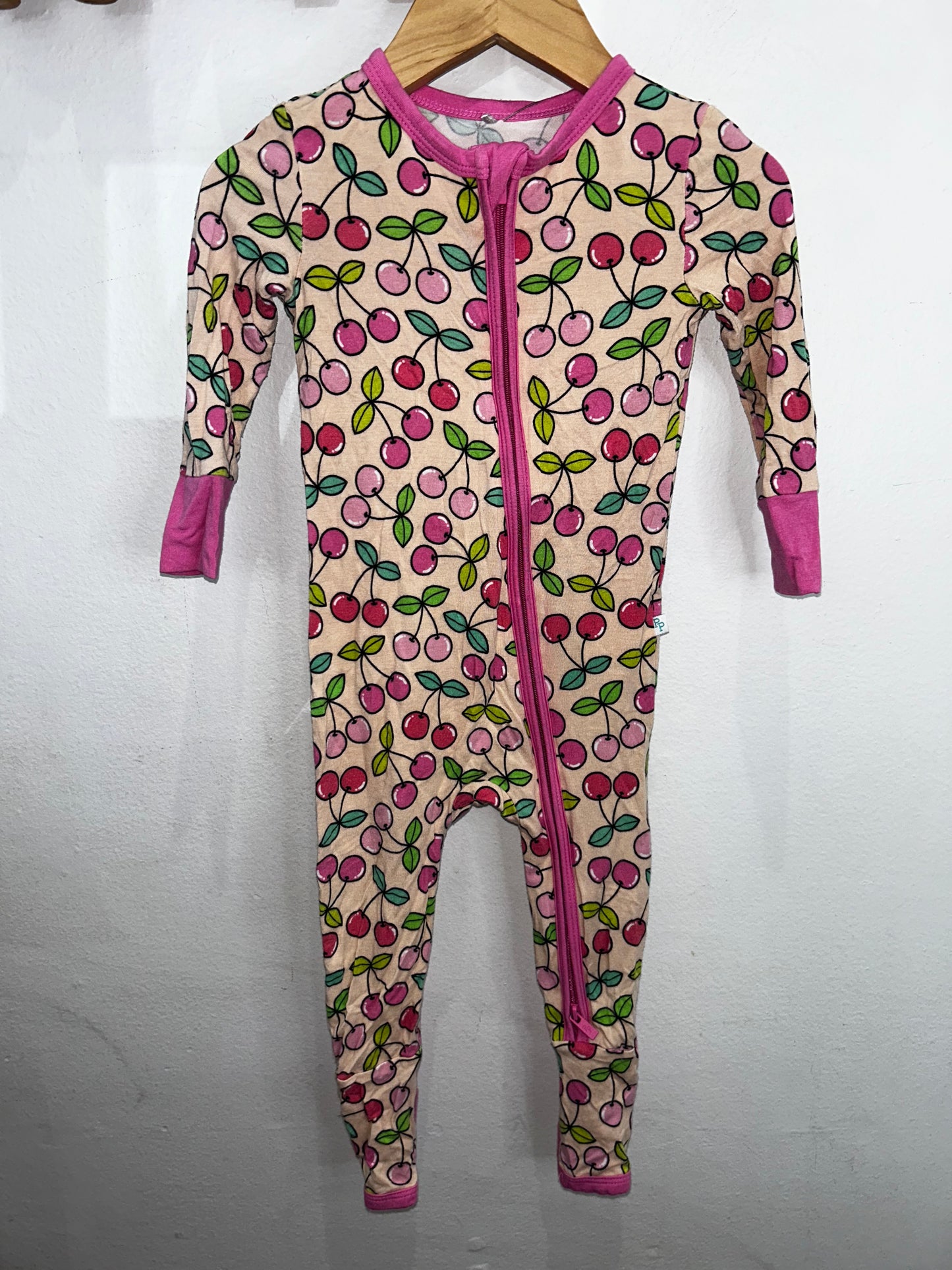 Posh Peanut cherries sleeper 9-12m