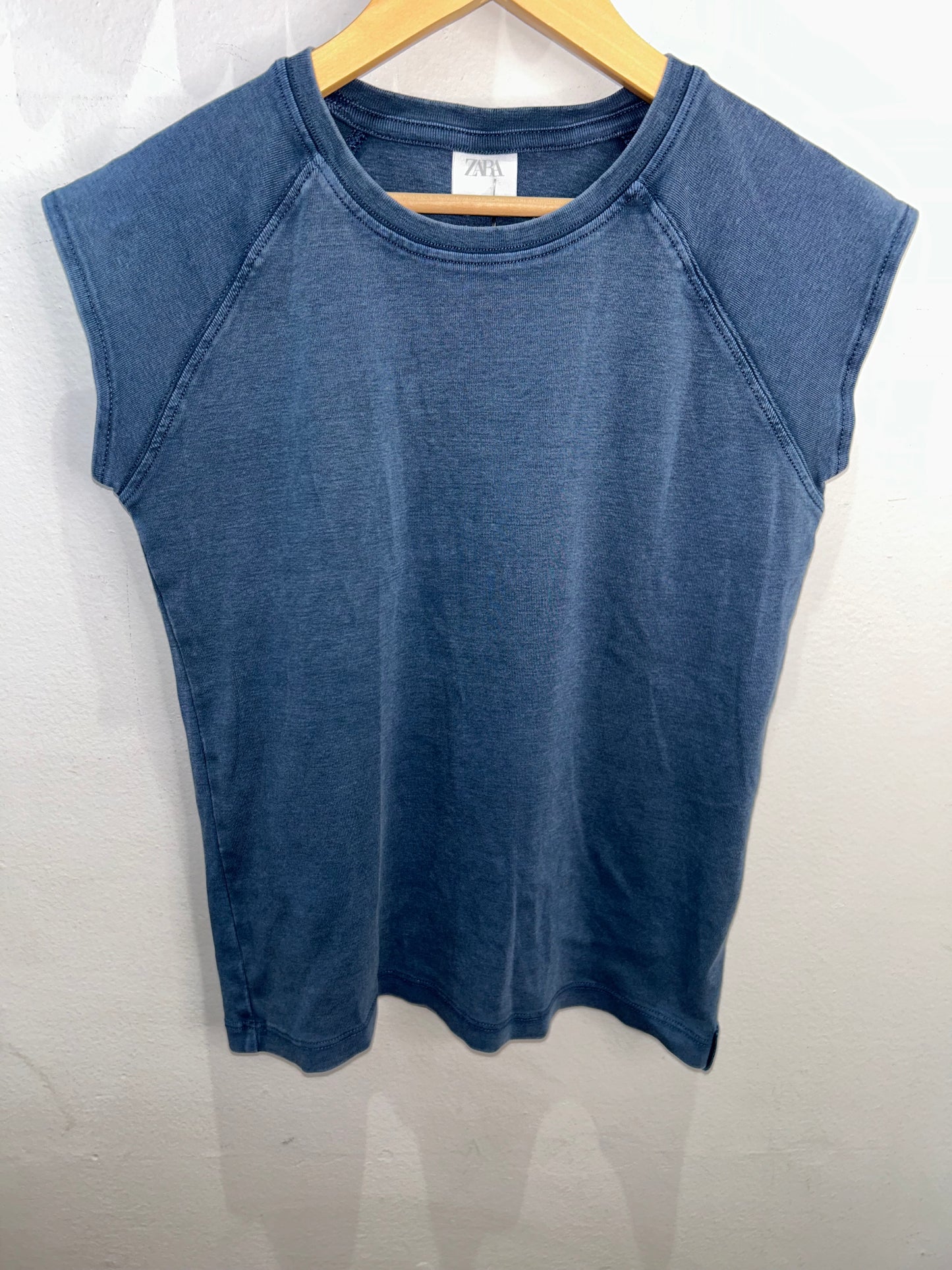 Stone blue tee 13-14y