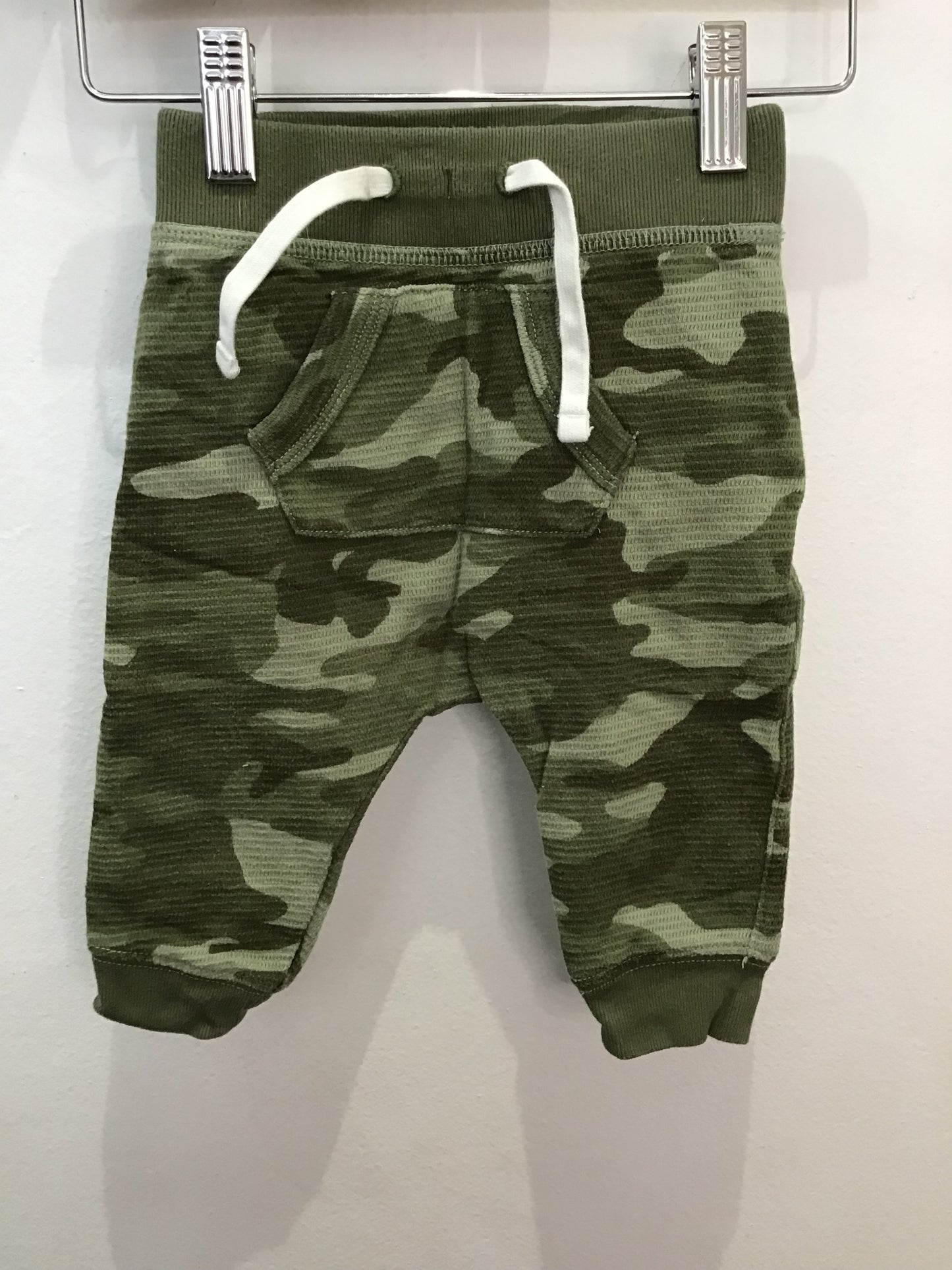 Joggers waffle camo 6-12m