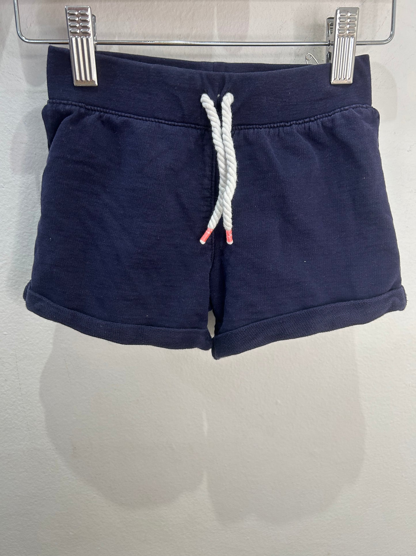 Navy cuff shor shorts 4y