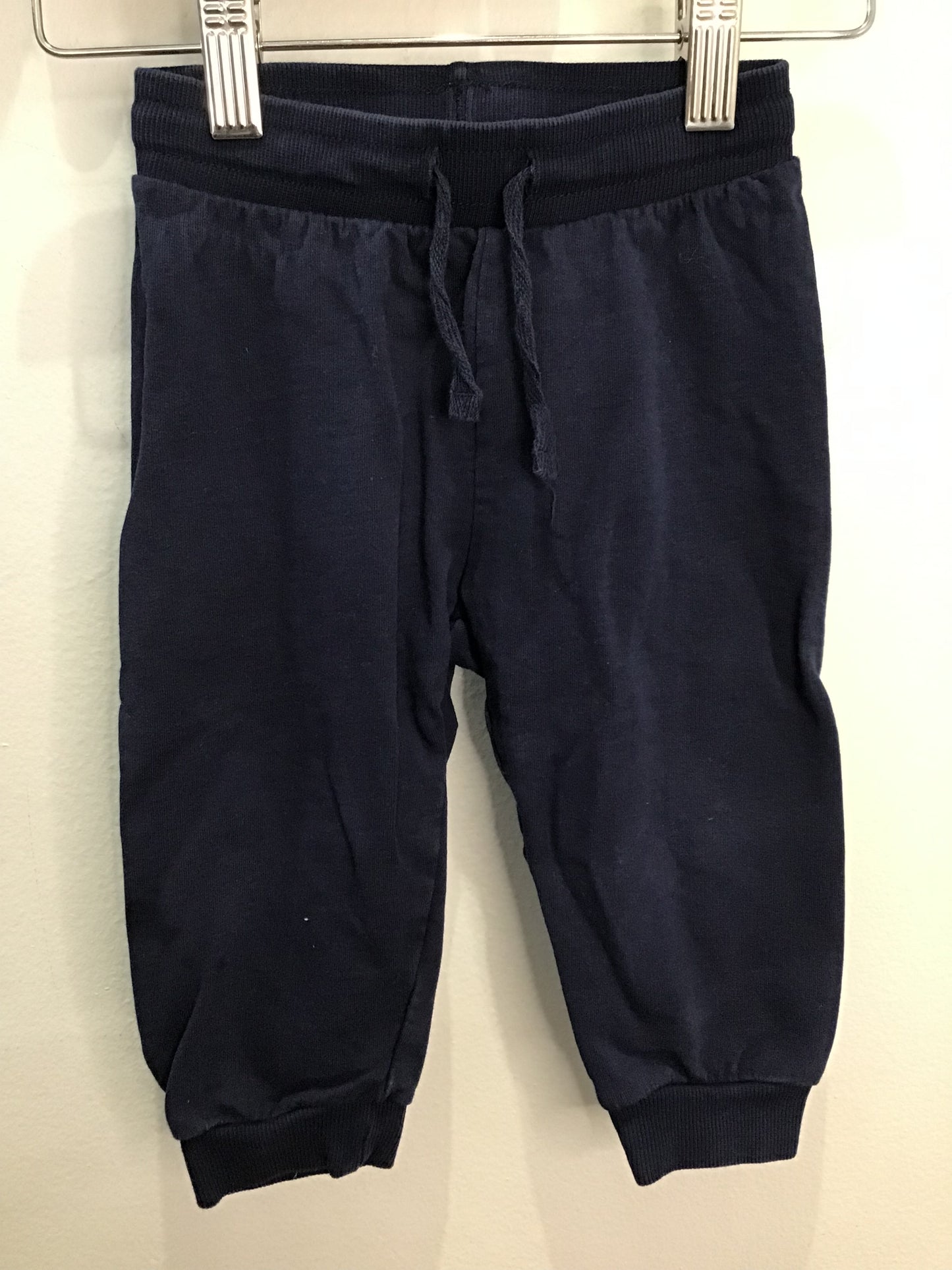 Bright blue joggers 6-12m