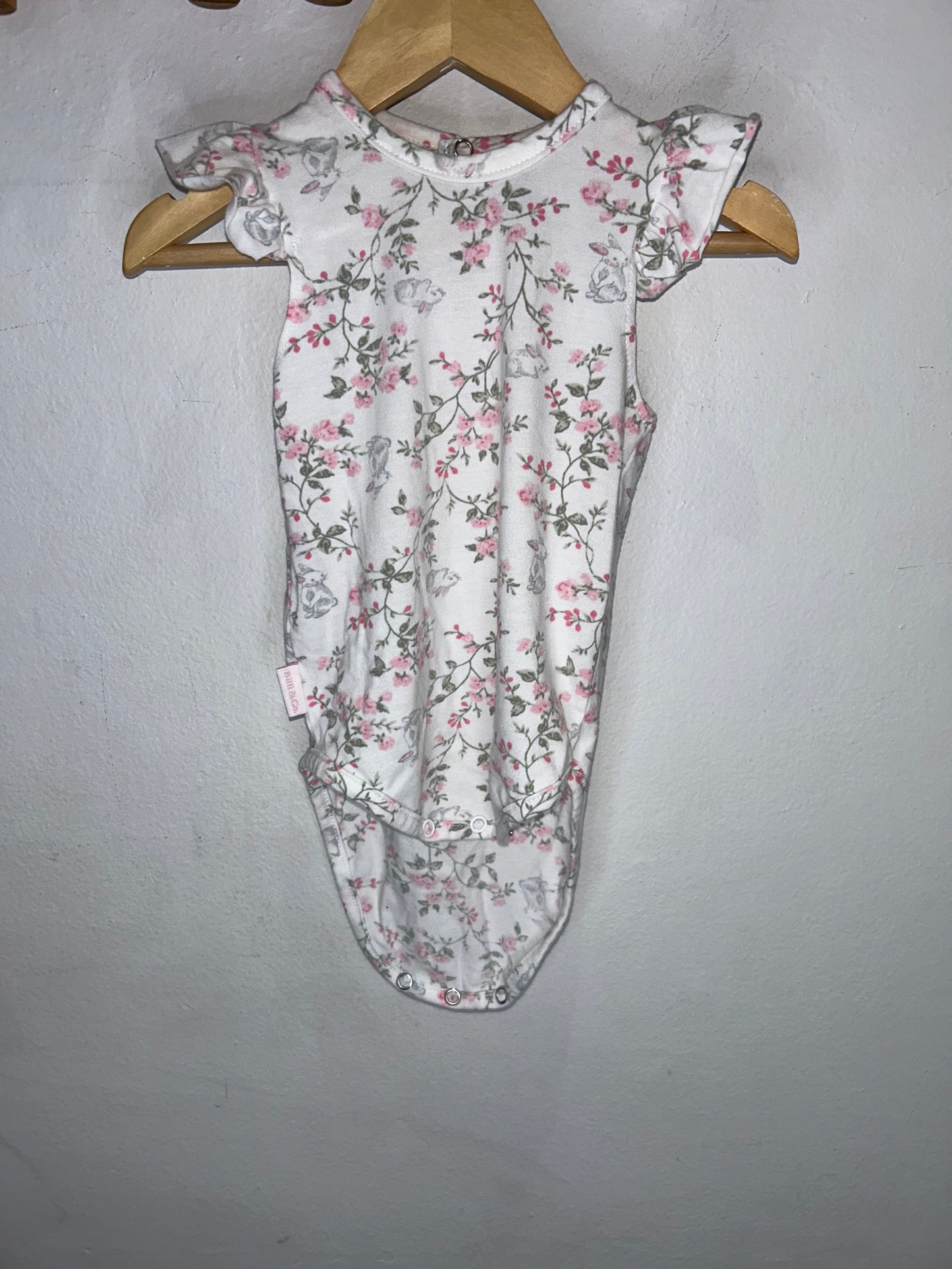 Spring Bunny Onesie 9m