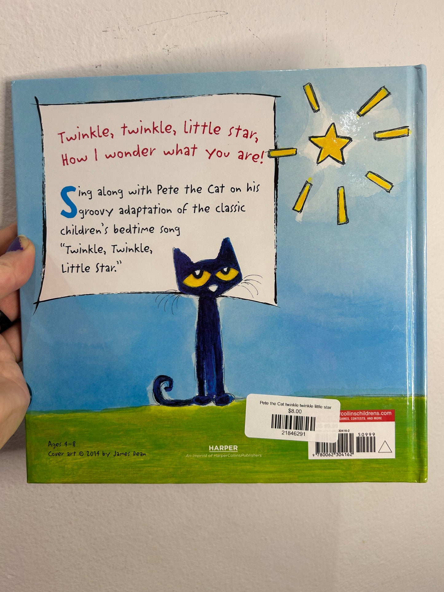 Pete the Cat twinkle twinkle little star