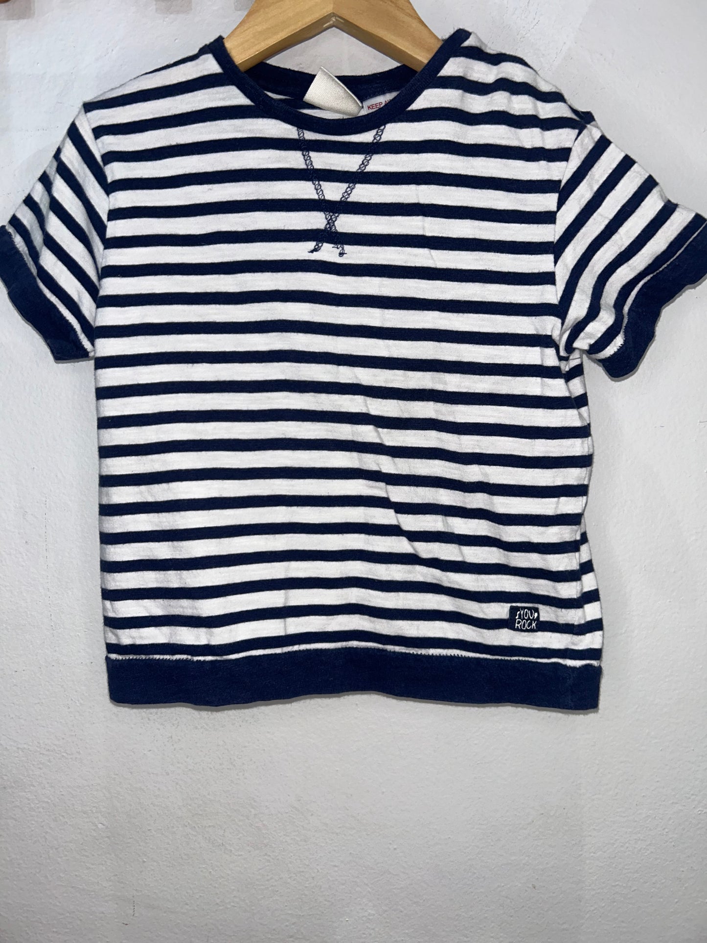 Blue stripes thick te 18-24m