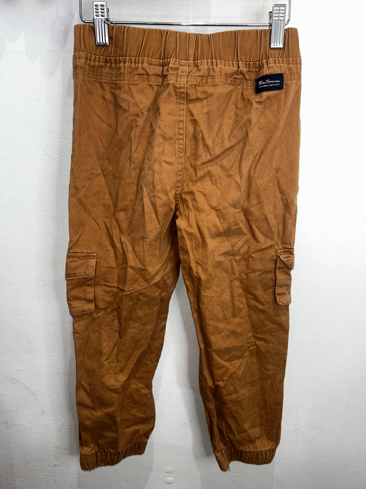 Brown pull-on pants 7y