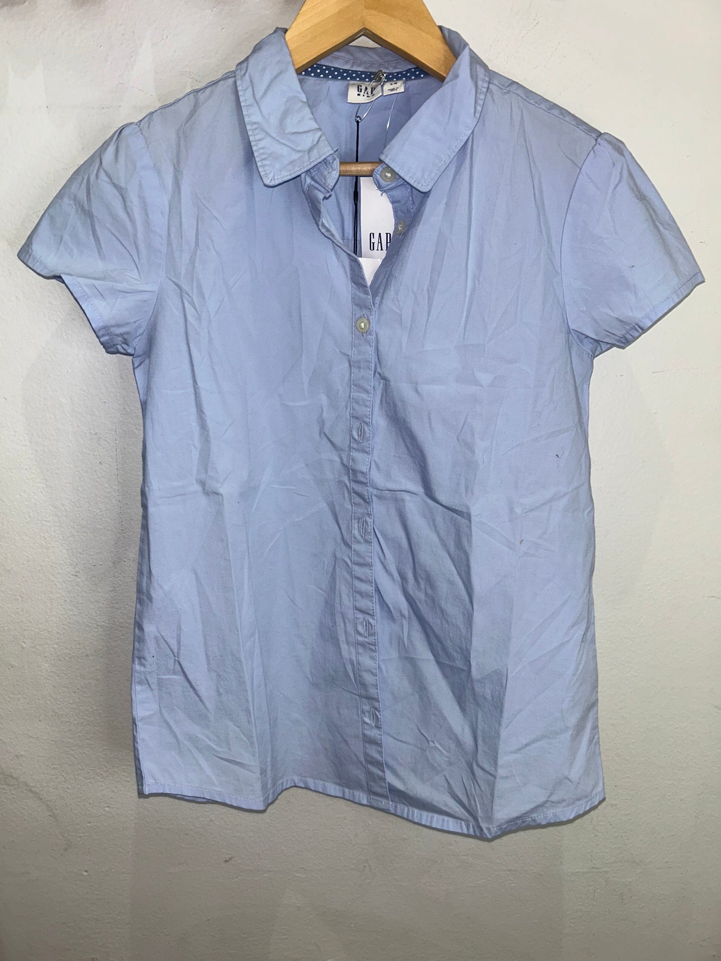 Blue skinny-fit shirt 10-11y NEW