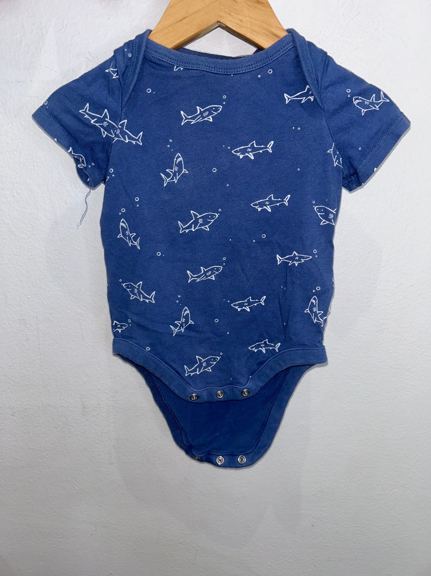 Mid blue sharks oneise 3-6m