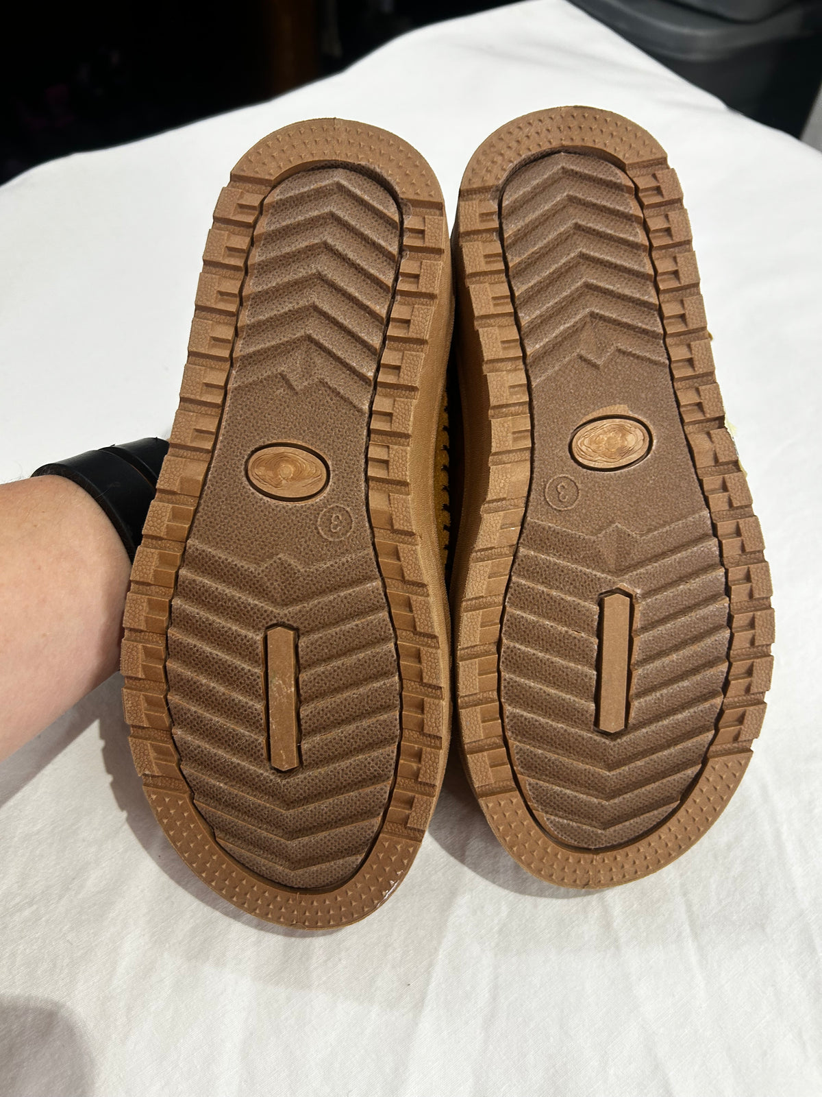 Y3 Fleece lined slip-ons NEW