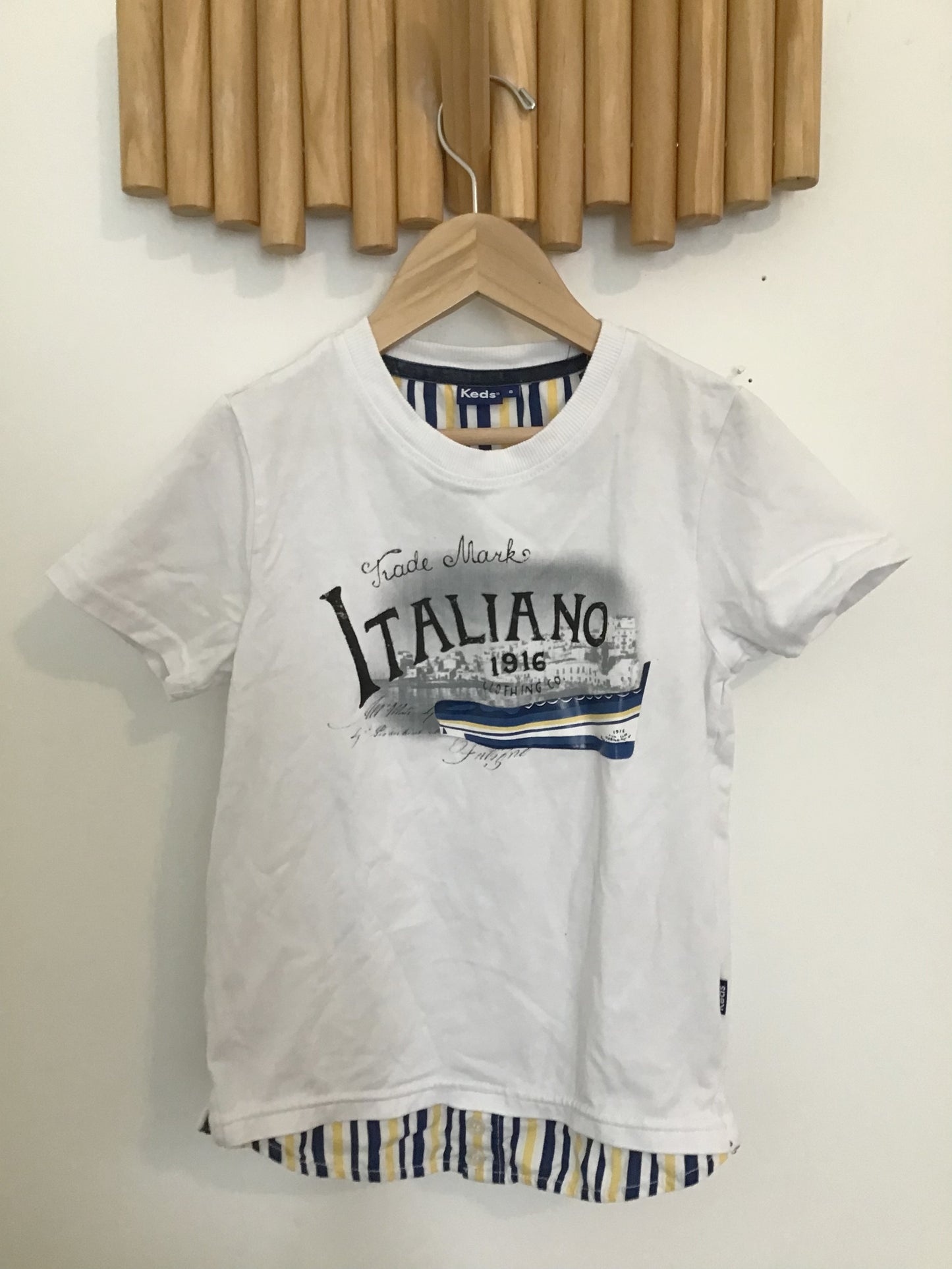 Keds italiano tee 8y