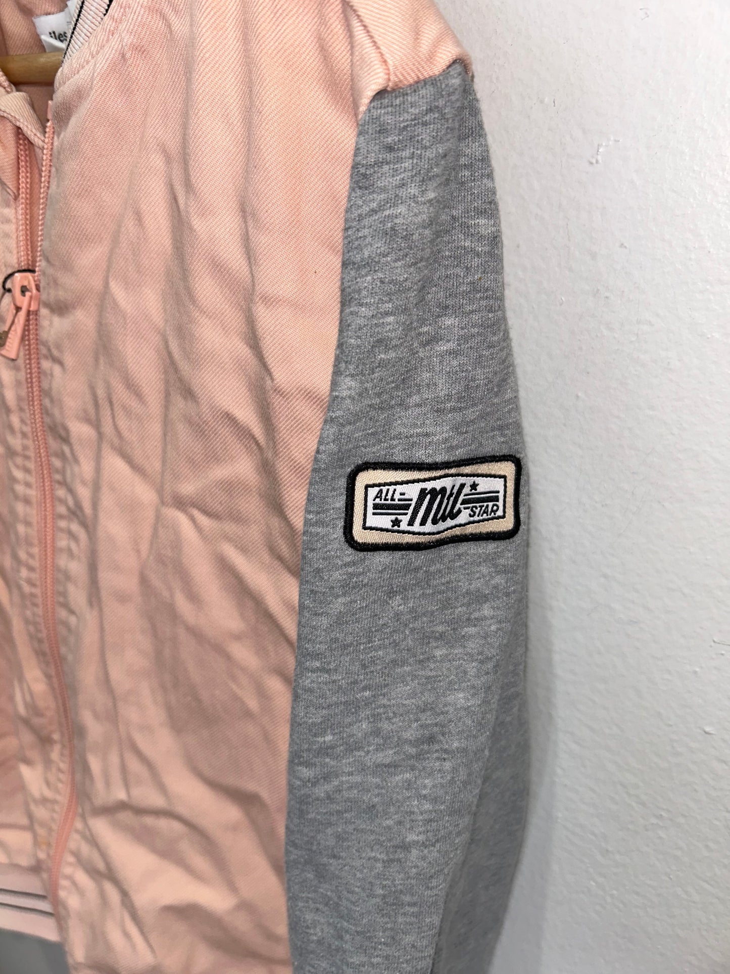 Miles the Label pink bomber 8y