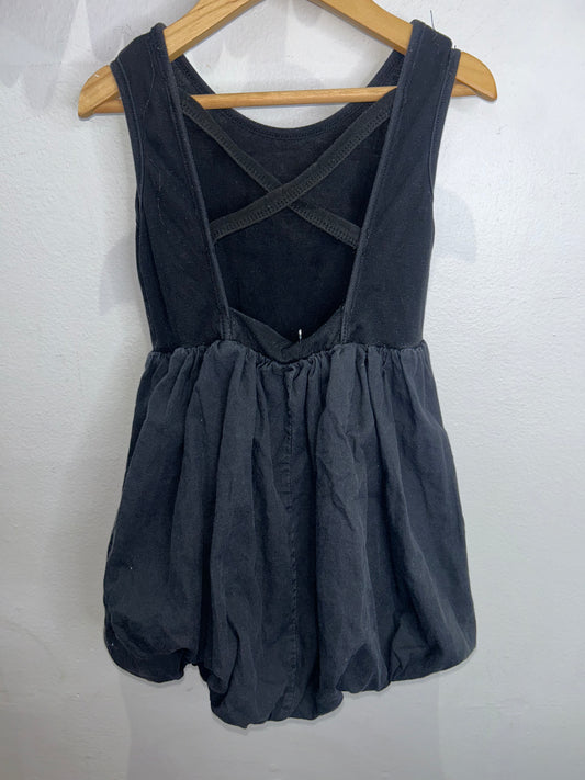 Black bubble dress 4y