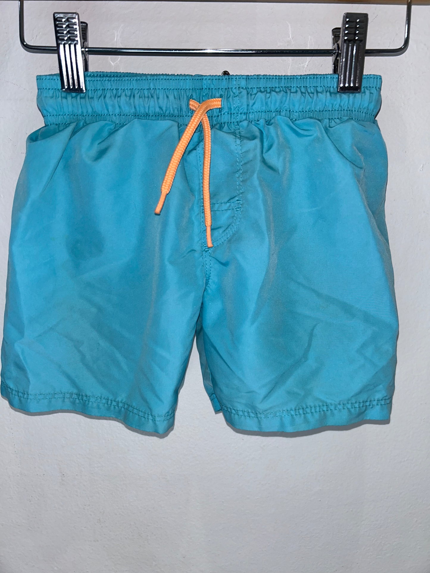 Light blue swim shorts 2-4y
