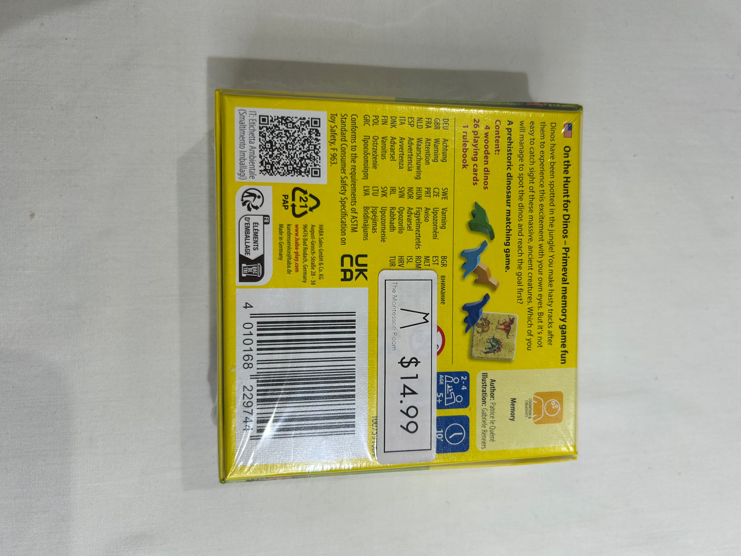 Dinosaur memory game NEW