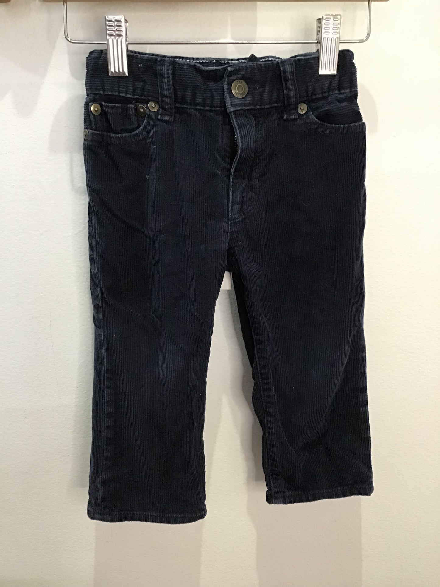 Navy corduroy 18-24m