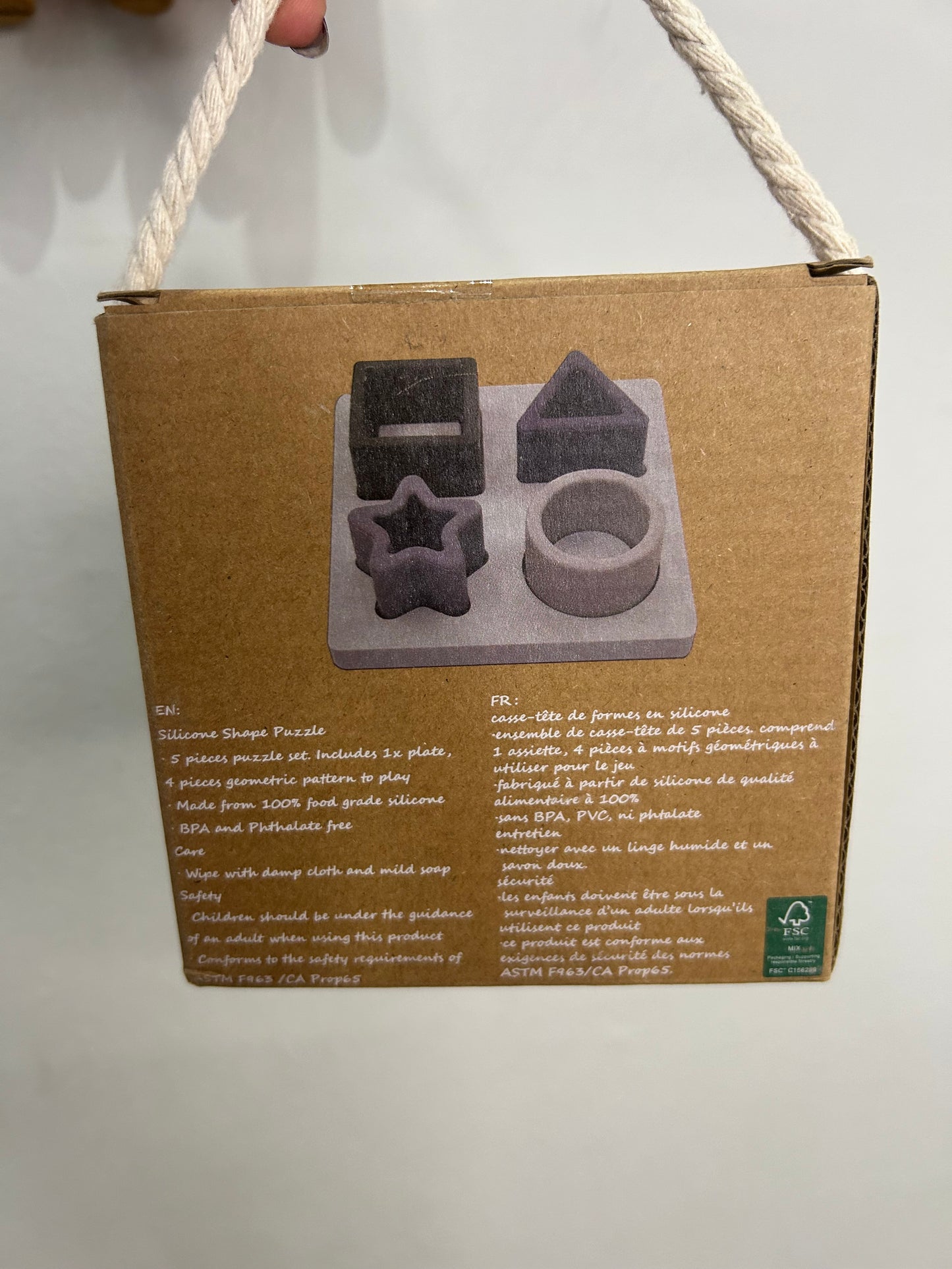 Silicone Shaped puzzle - new