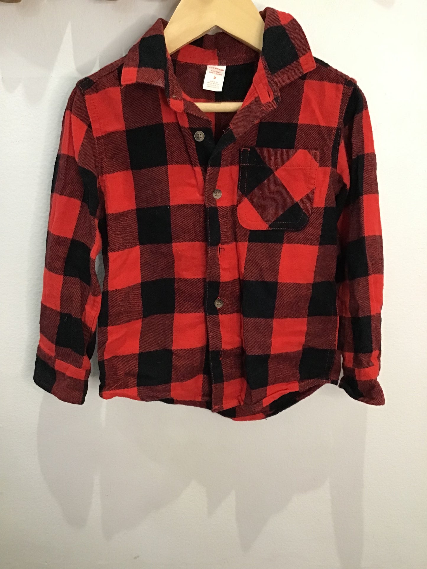 Shirt buffalo check flannel 3y
