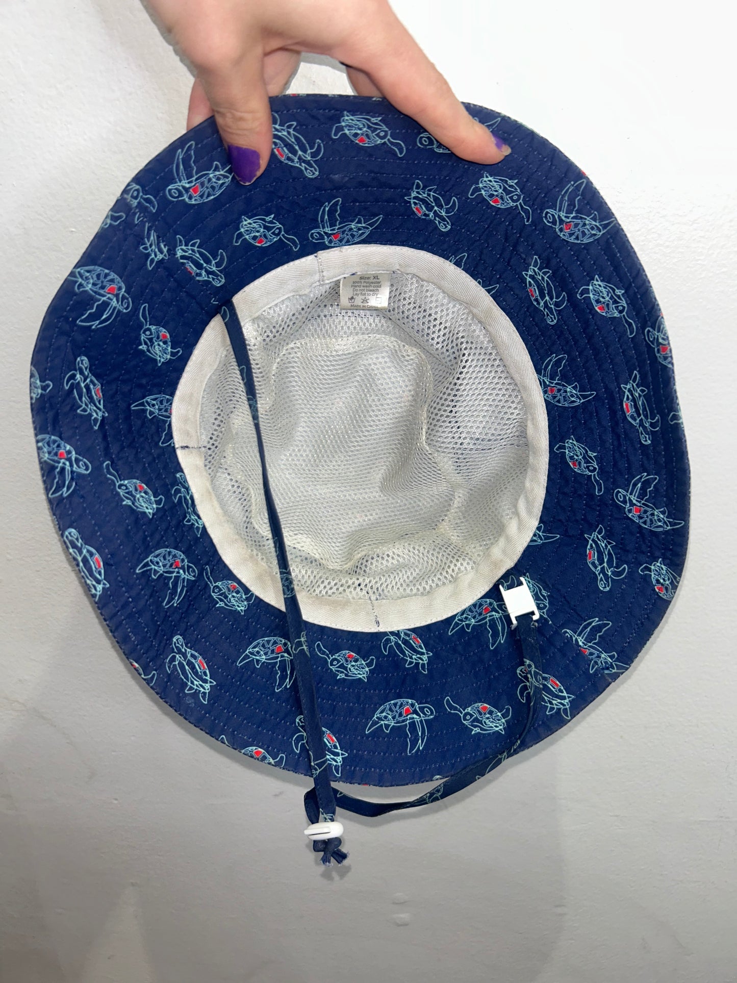 Jan and Jul turtles hat 5-12y B