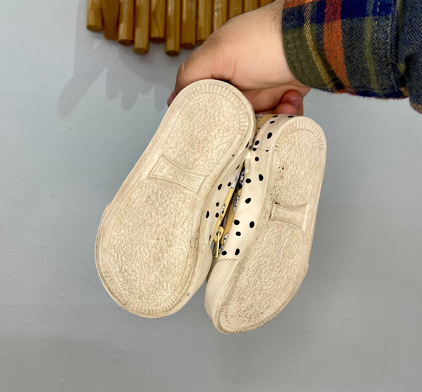 C5 Dalmatian shoes