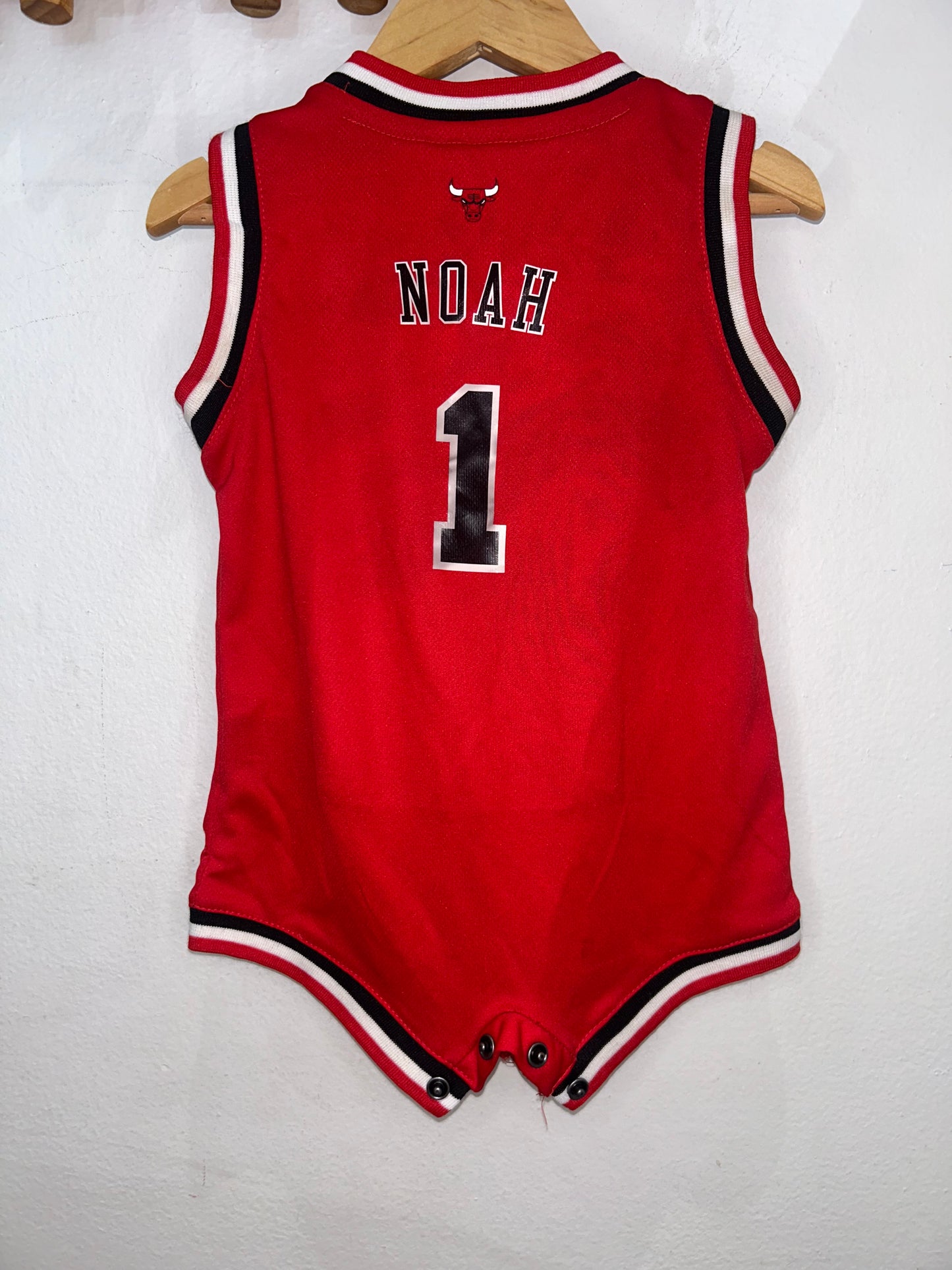 Chicago Bulls jersey romper 18m