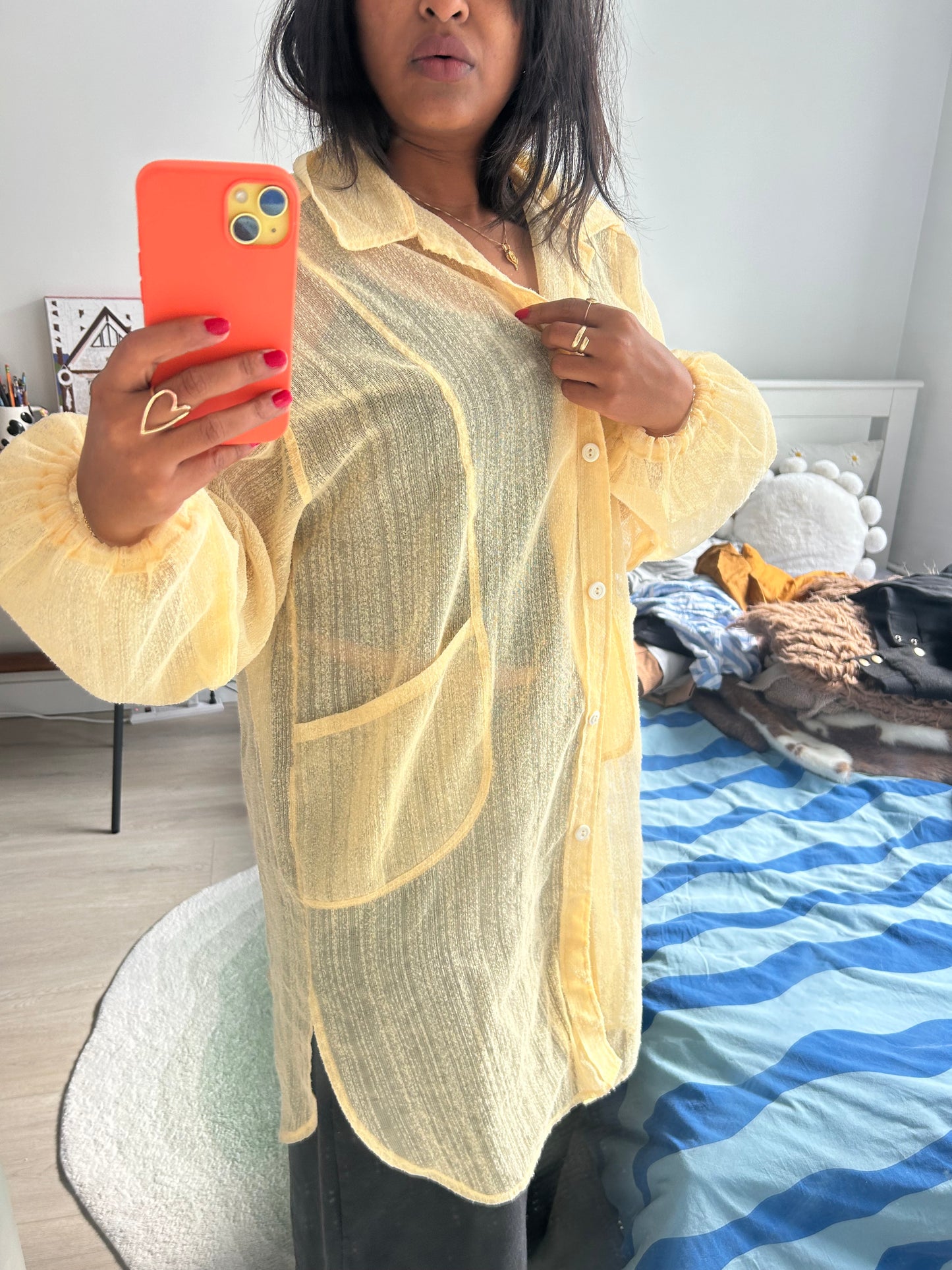 Sun protection jacket knee-length L-XXL