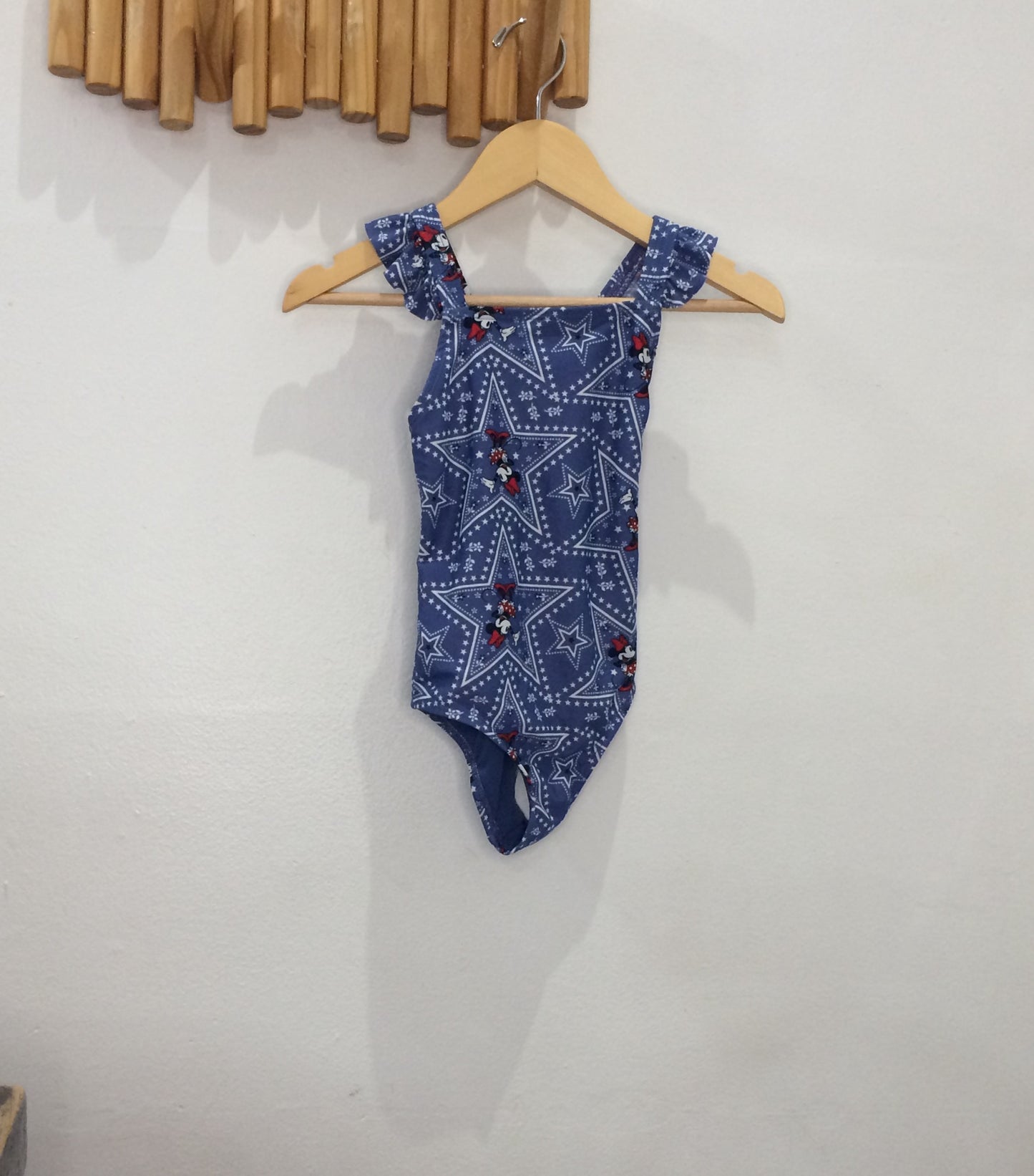 Blue Minnie swimsuit 3y