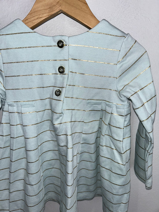 Gold stripes dres 24m