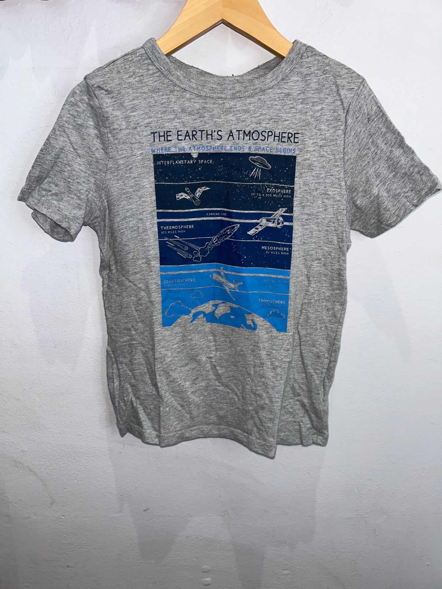 Earths atmosphere tee 6-7y*