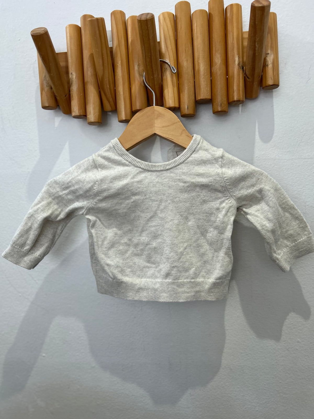 Melange sweater 3-6m