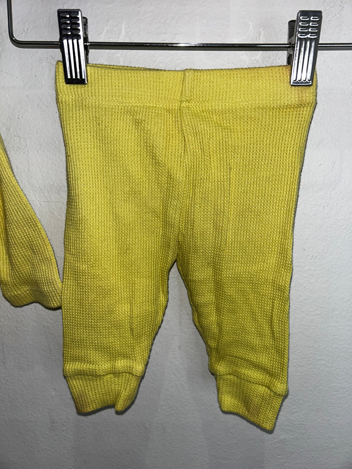 Yellow waffle set 0-3m