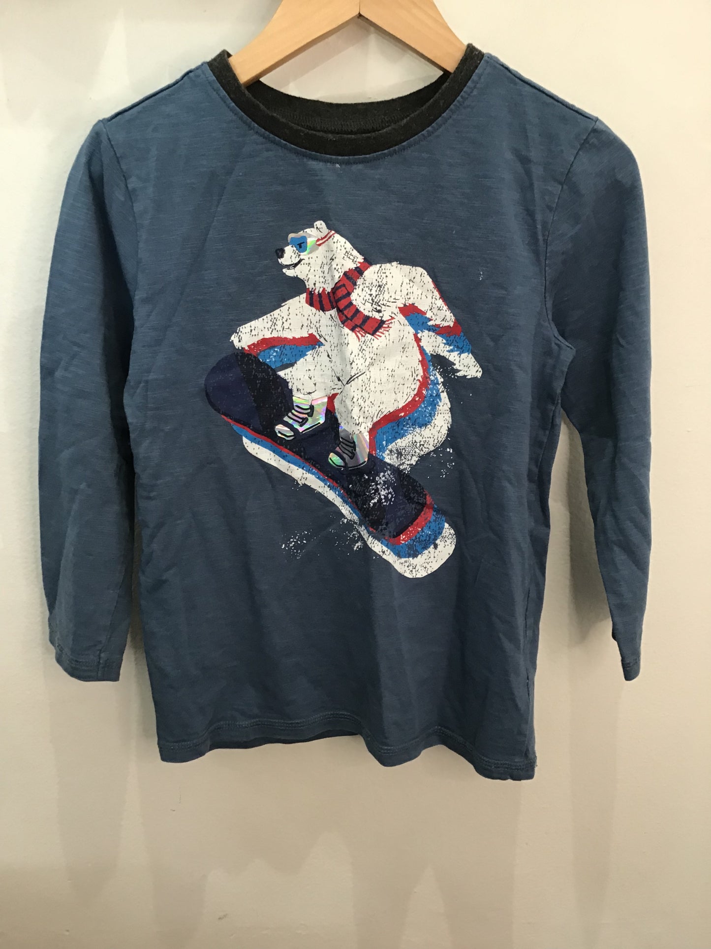 Longsleeve bear boarding 5y