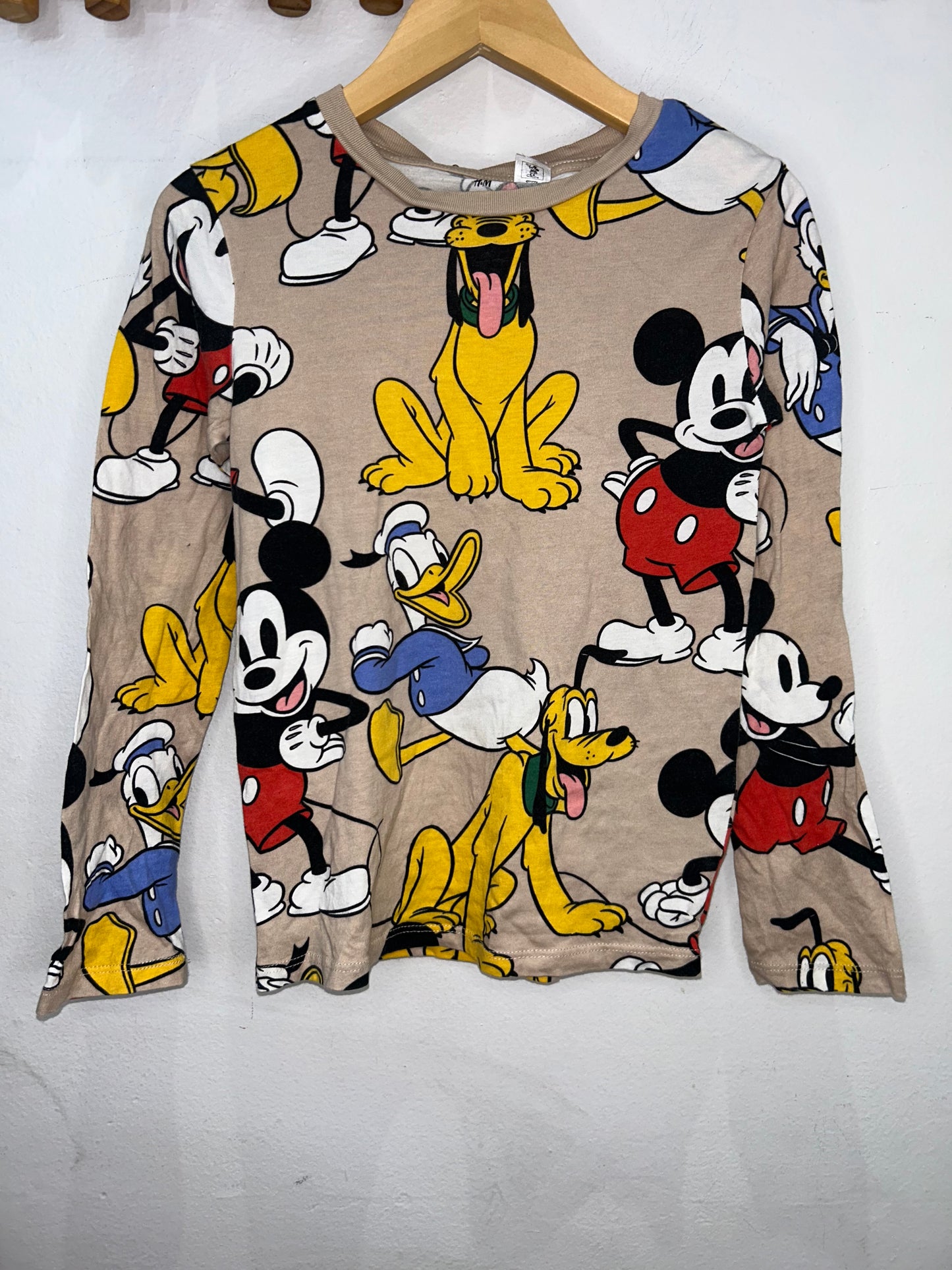 Mickey and friends longsleeve 6-8y