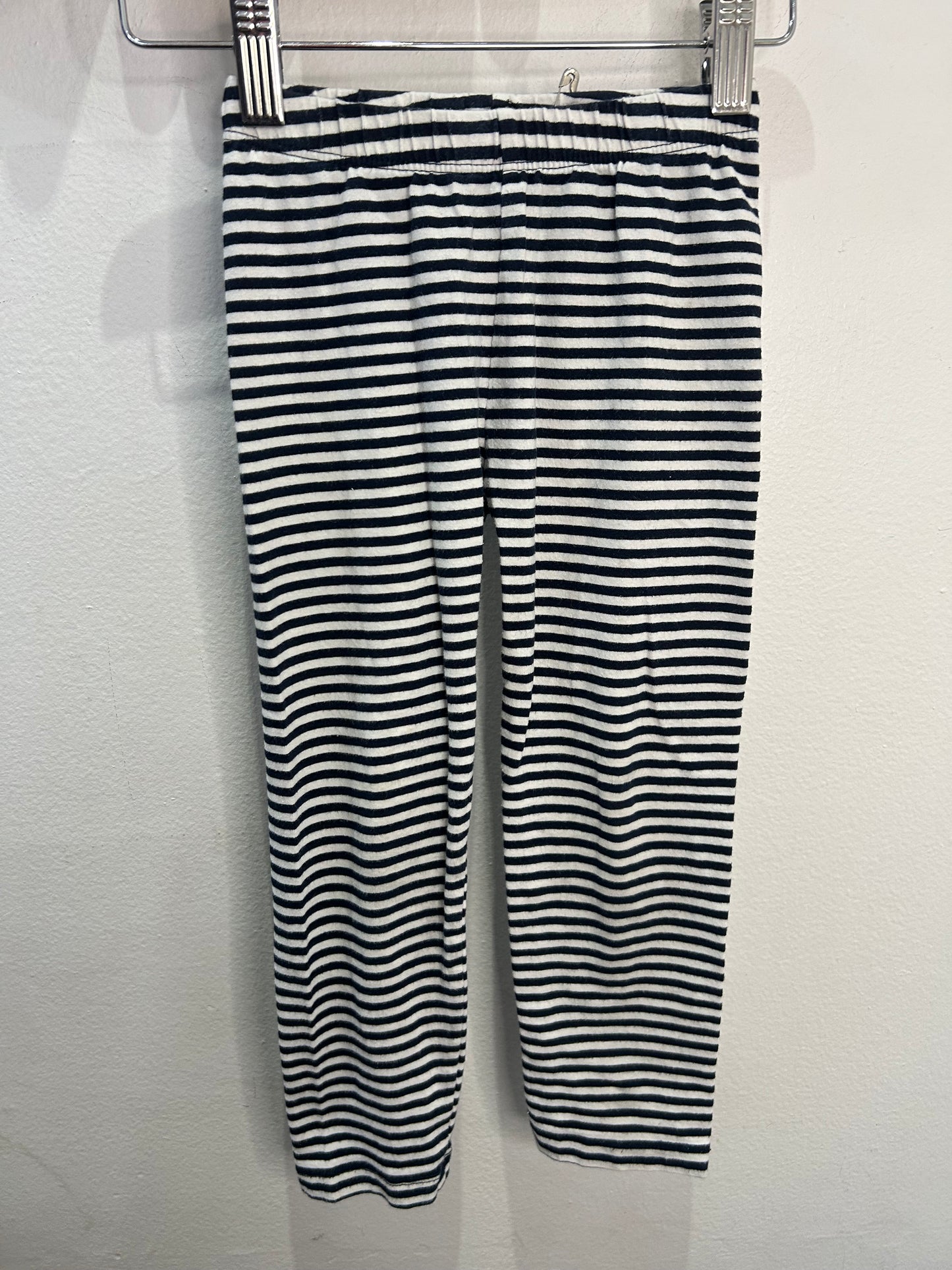 Blue stripes leggings 4y