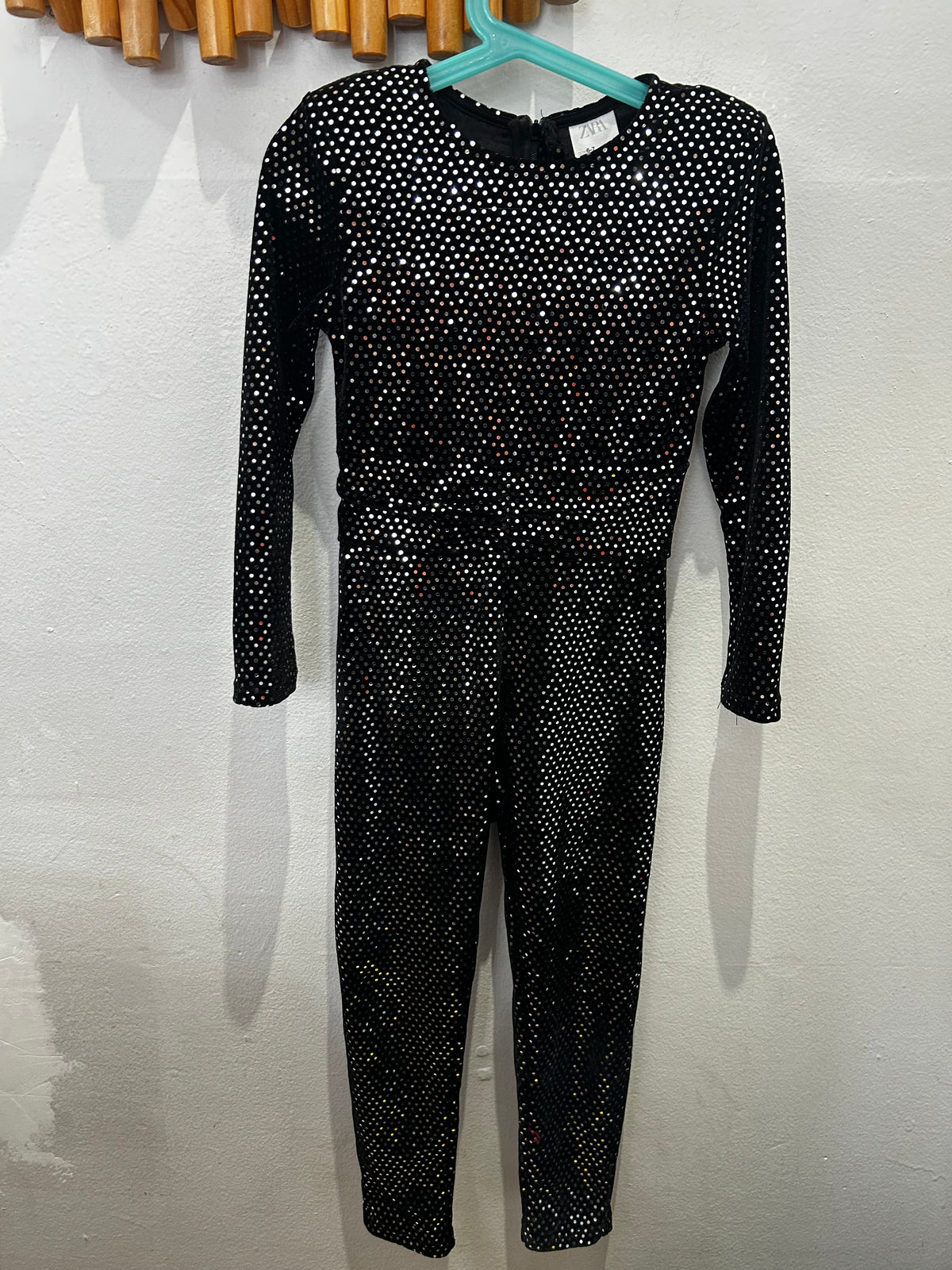 Disco ball jumpsuit 6-7y