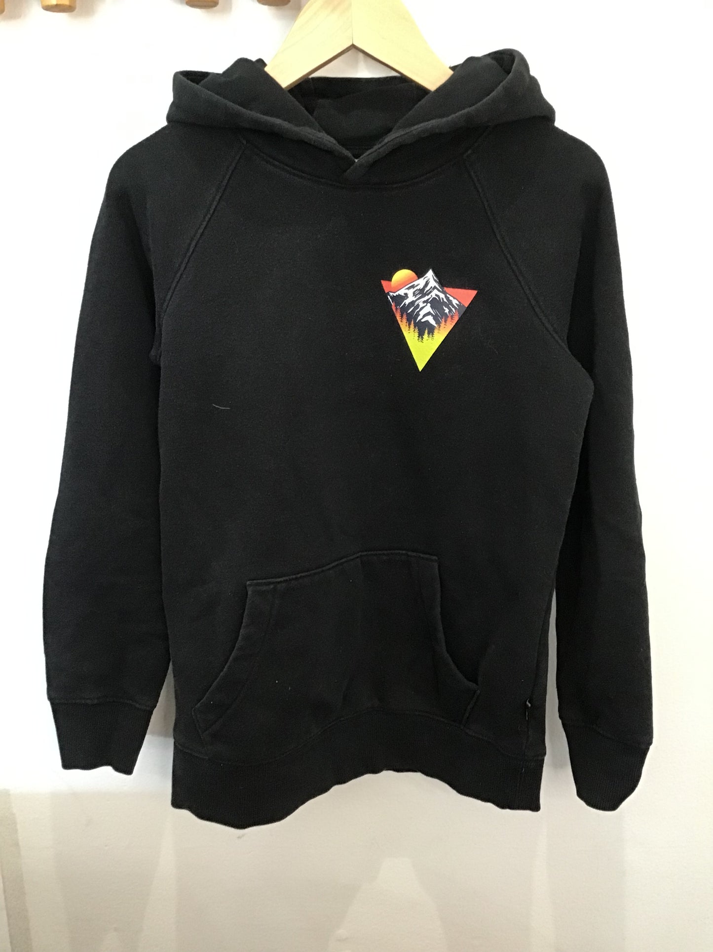 Ripzone black hoodie 8y