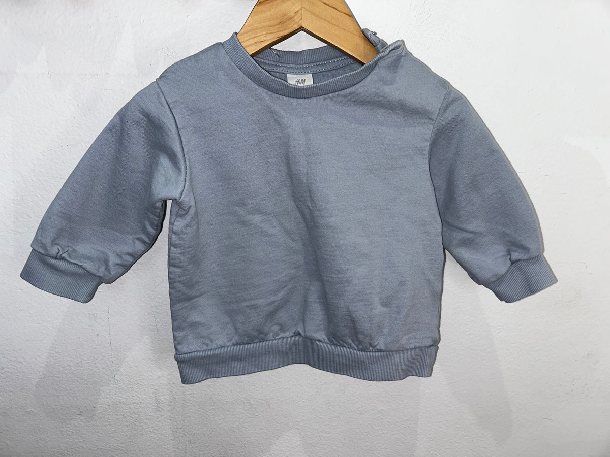 Light blue pullover 6-9m