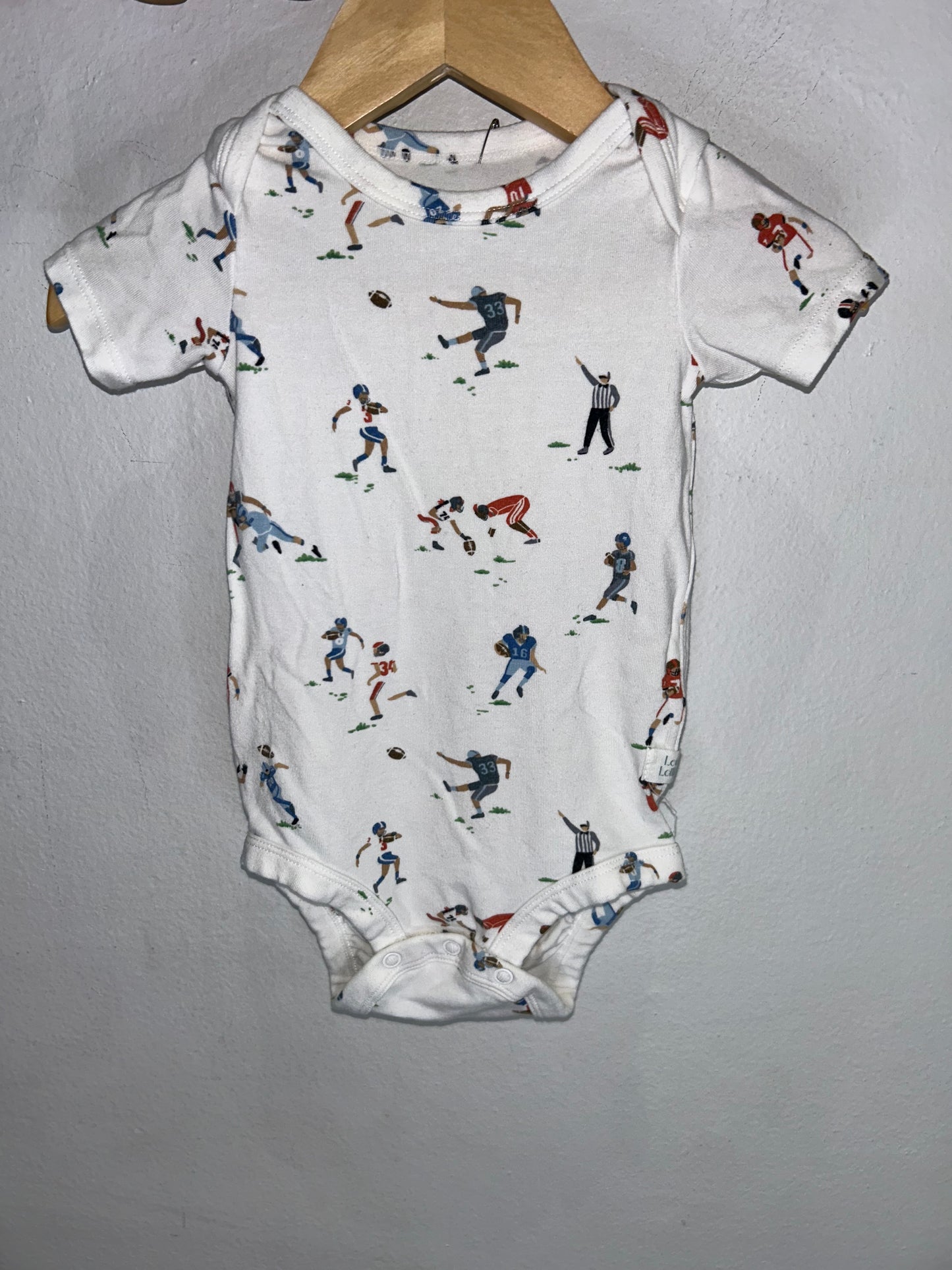 LouLou Football Onesie 0-3m