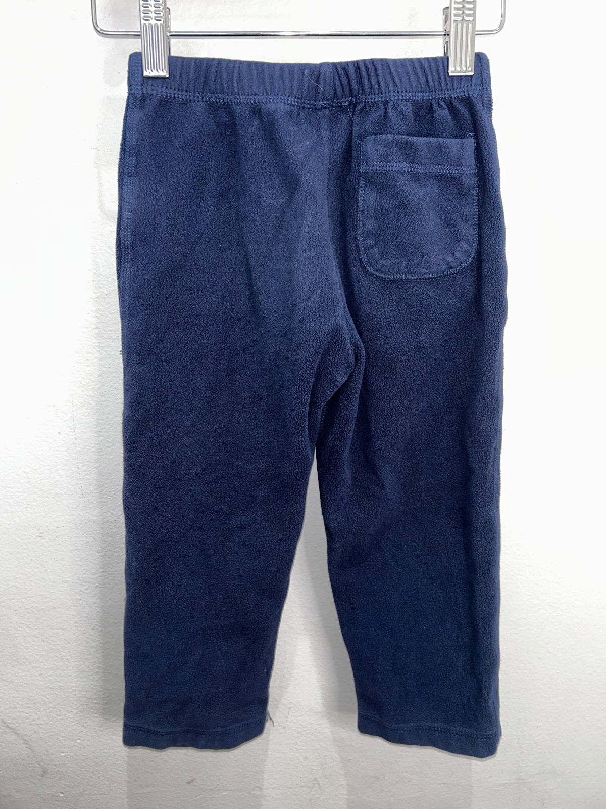 Hannah A navy fleece pants 4y*
