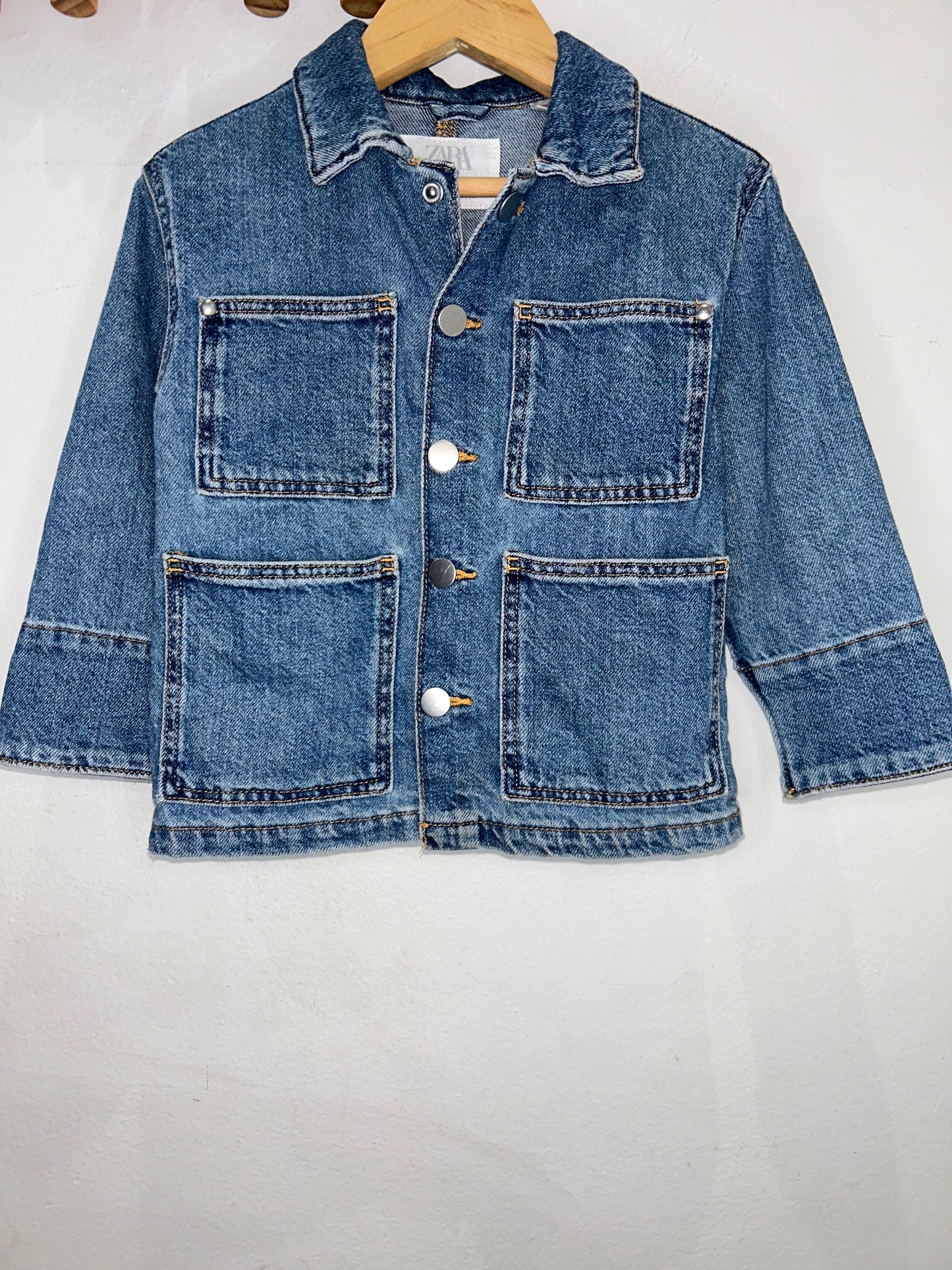 Denim chore jacket 2y