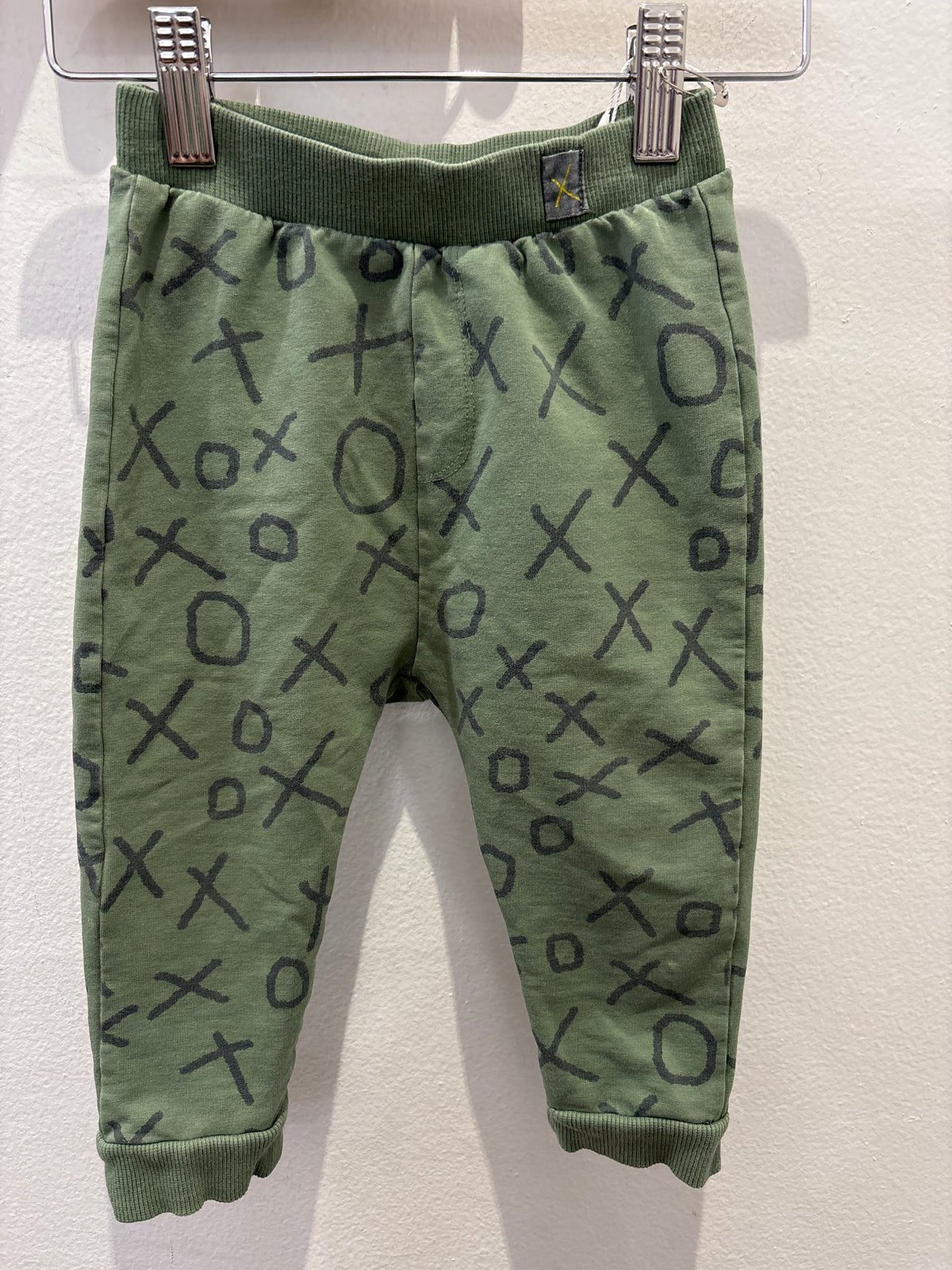 Green xo joggers 18-24m