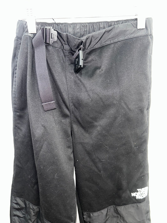 The North Face black fleece lined pants 14-16y