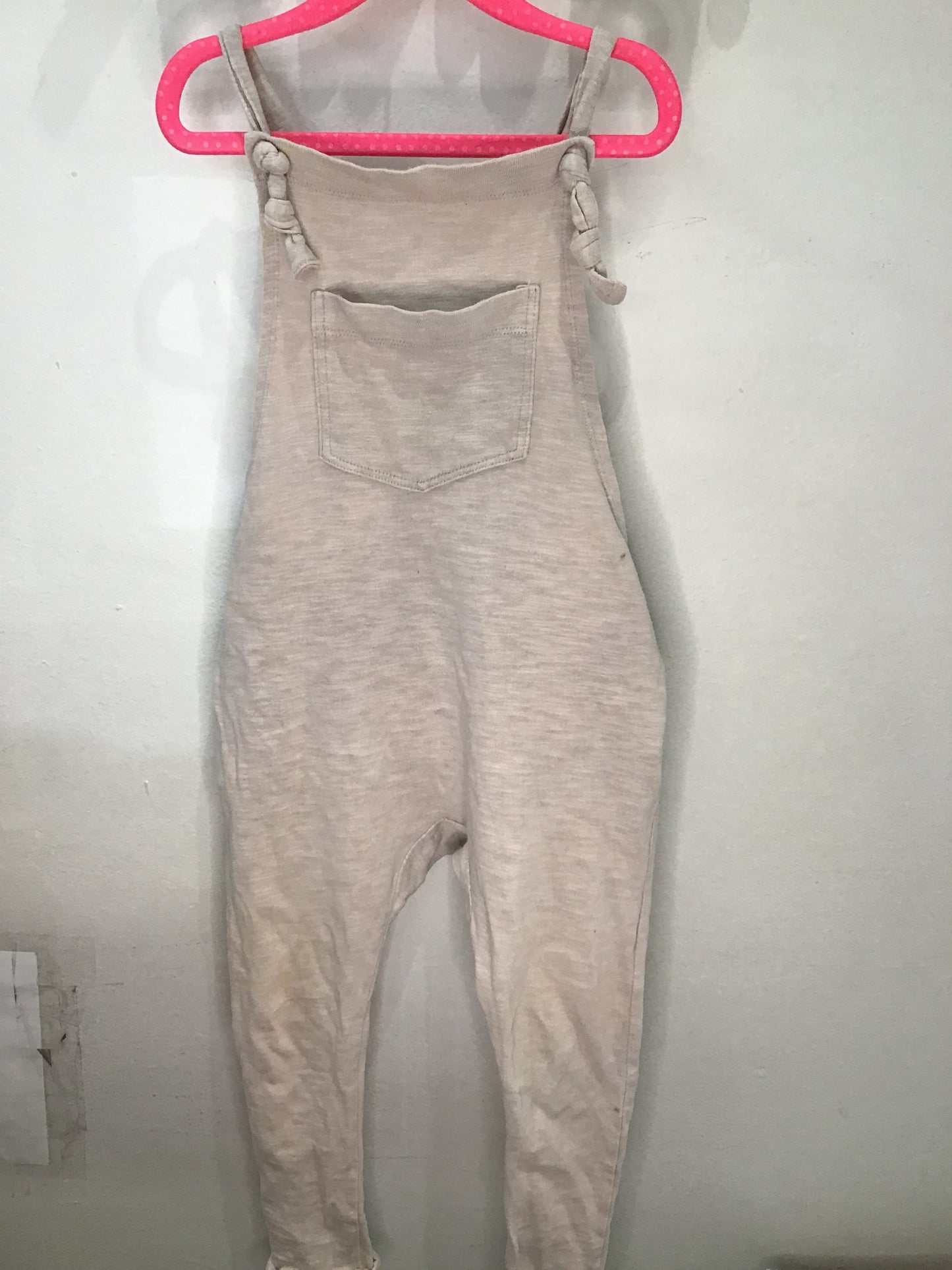 Minimioche slouchy romper beige 4-5y